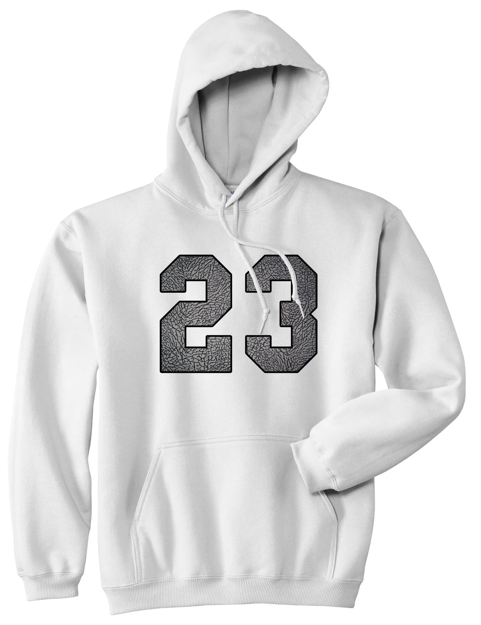 23 Cement Jersey Pullover Hoodie