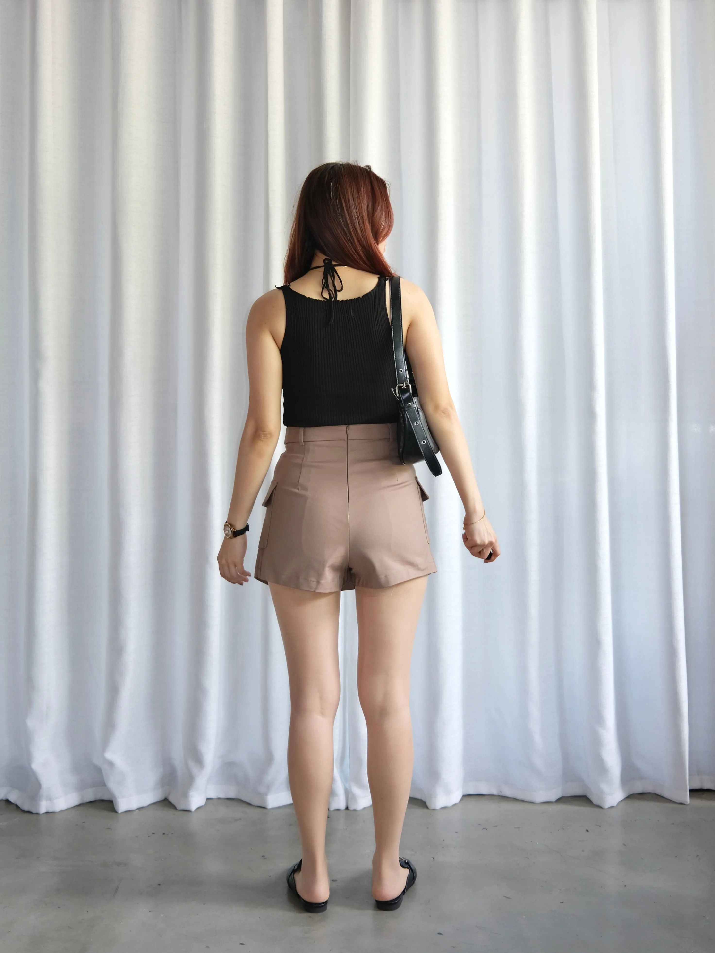 ACEWIN Belted Wrap Over Mini Skort (Size S-XXL) 501773