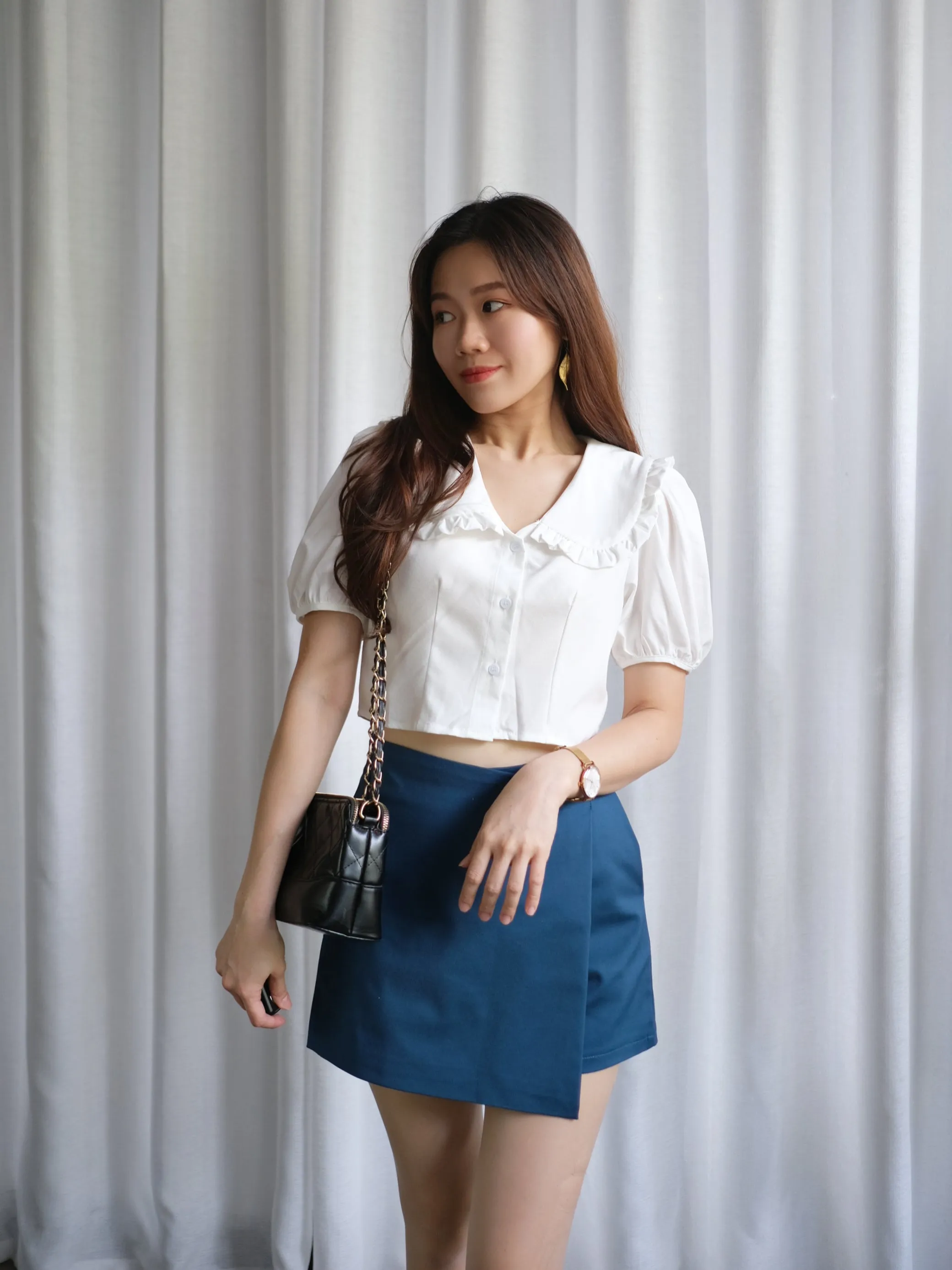 ACEWIN Wrap Over Mini Skort (Size S-XL) 501752