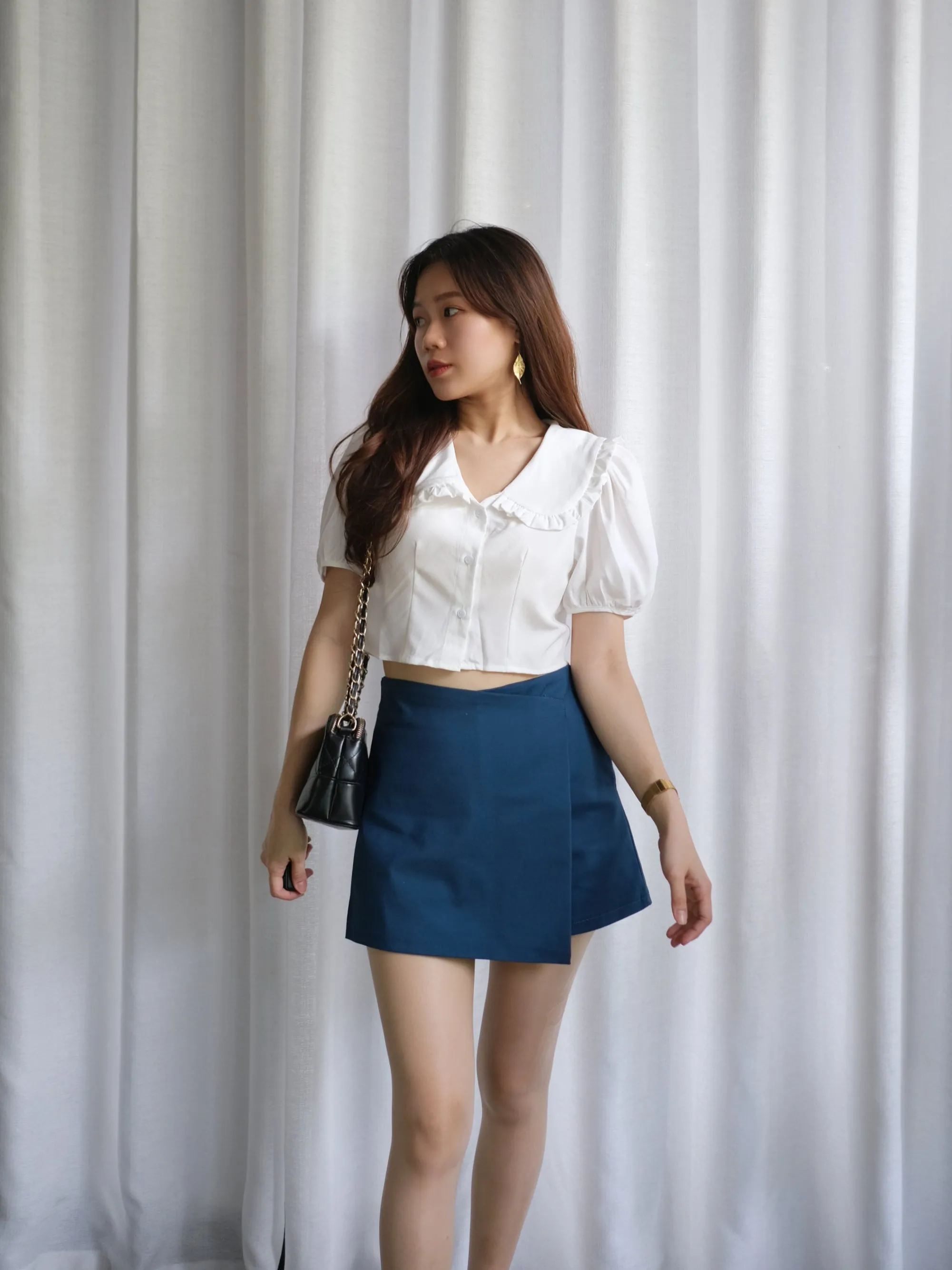 ACEWIN Wrap Over Mini Skort (Size S-XL) 501752