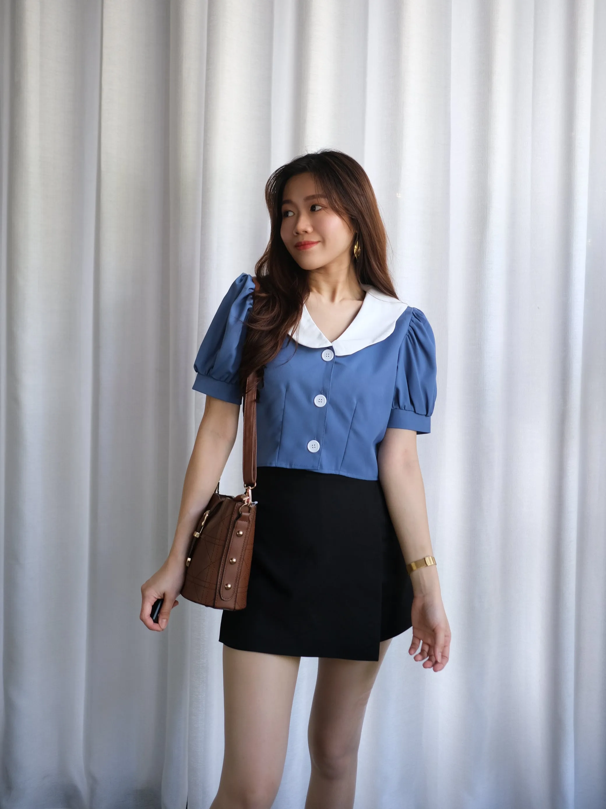 ACEWIN Wrap Over Mini Skort (Size S-XL) 501752