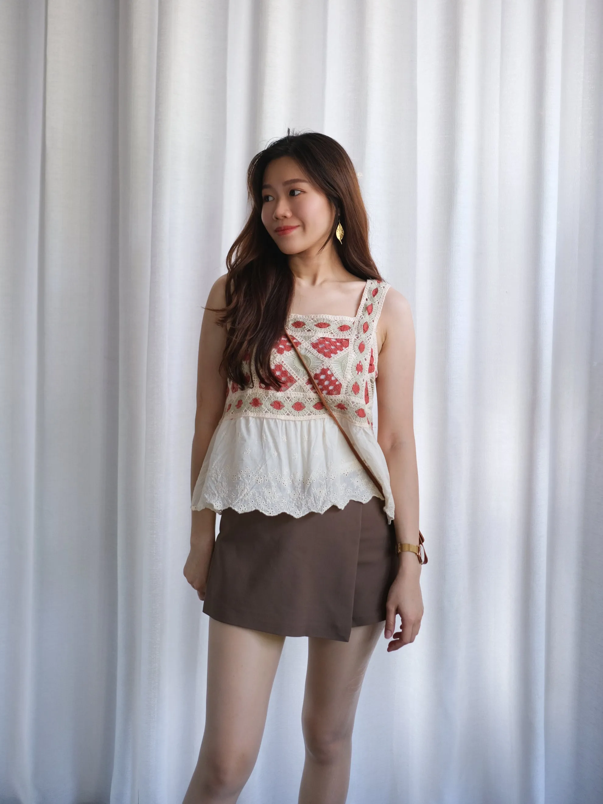 ACEWIN Wrap Over Mini Skort (Size S-XL) 501752