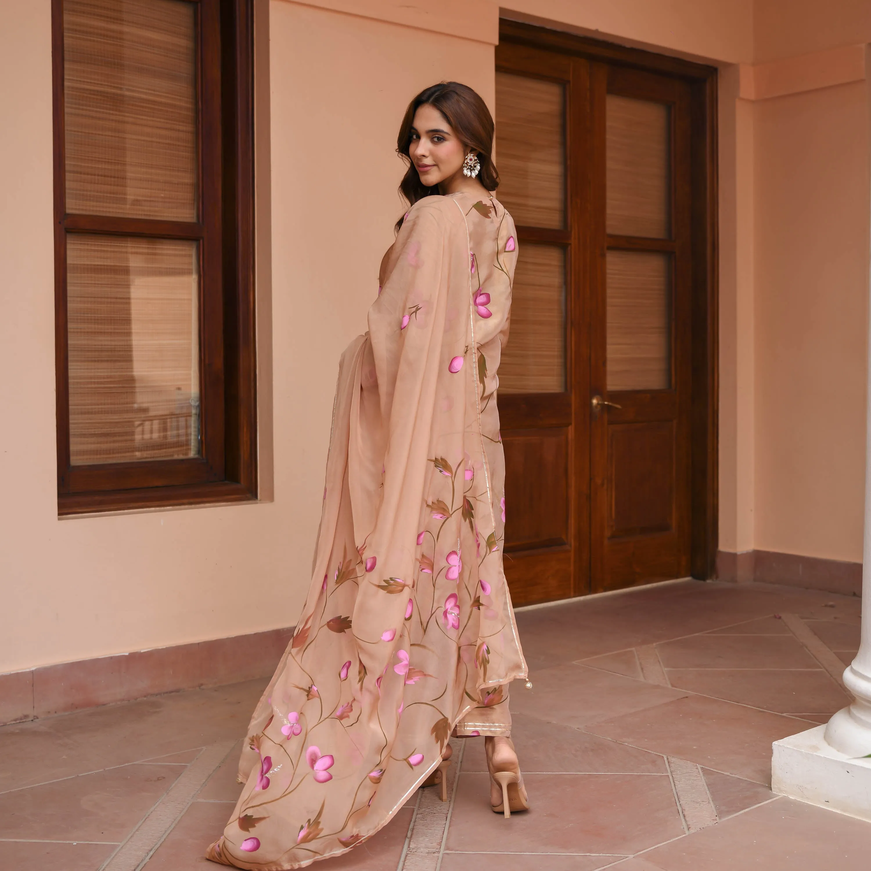 Aditi Tissue Silk Suit set