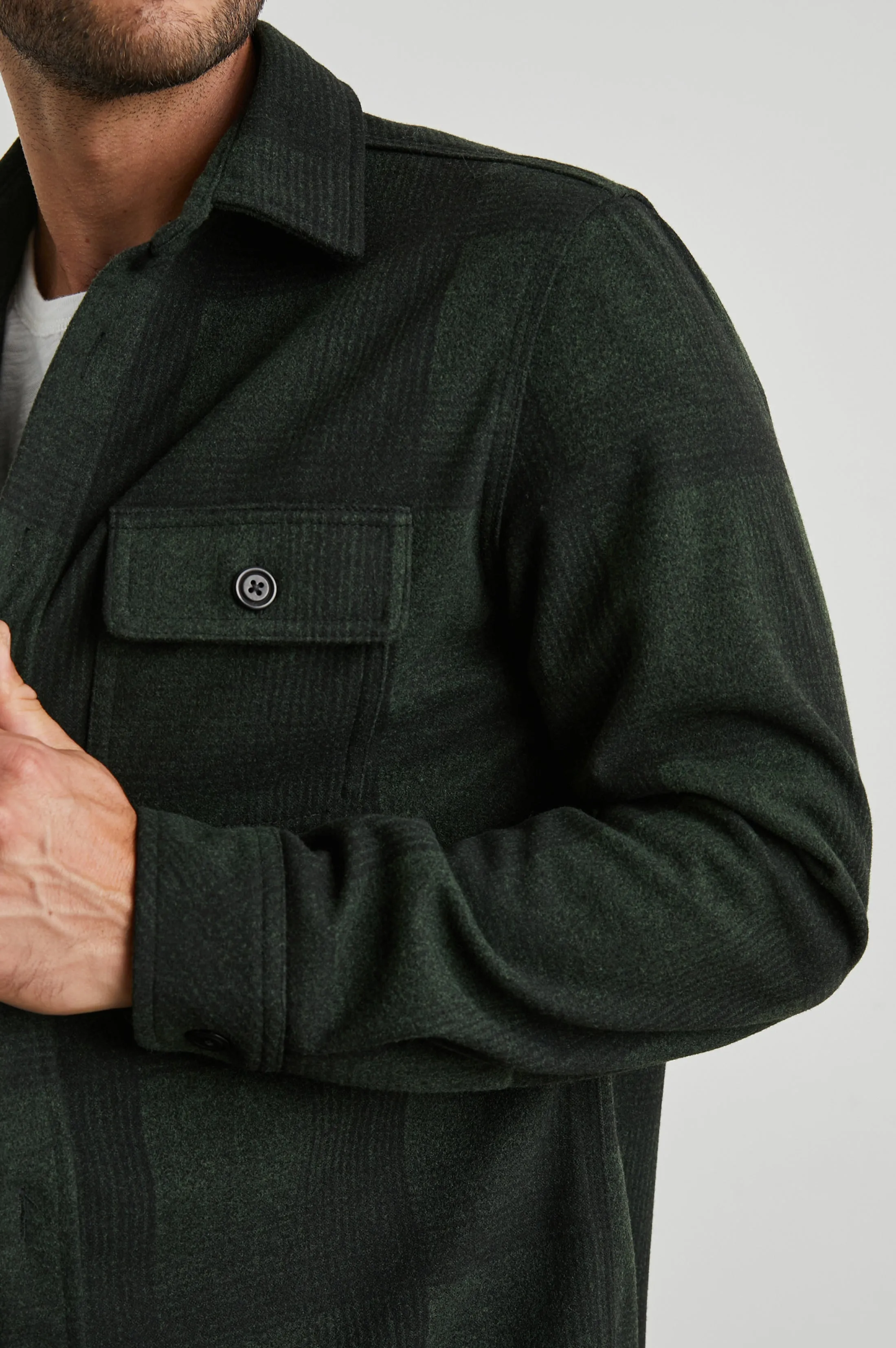 ALDER SHIRT - EVERGREEN ONYX