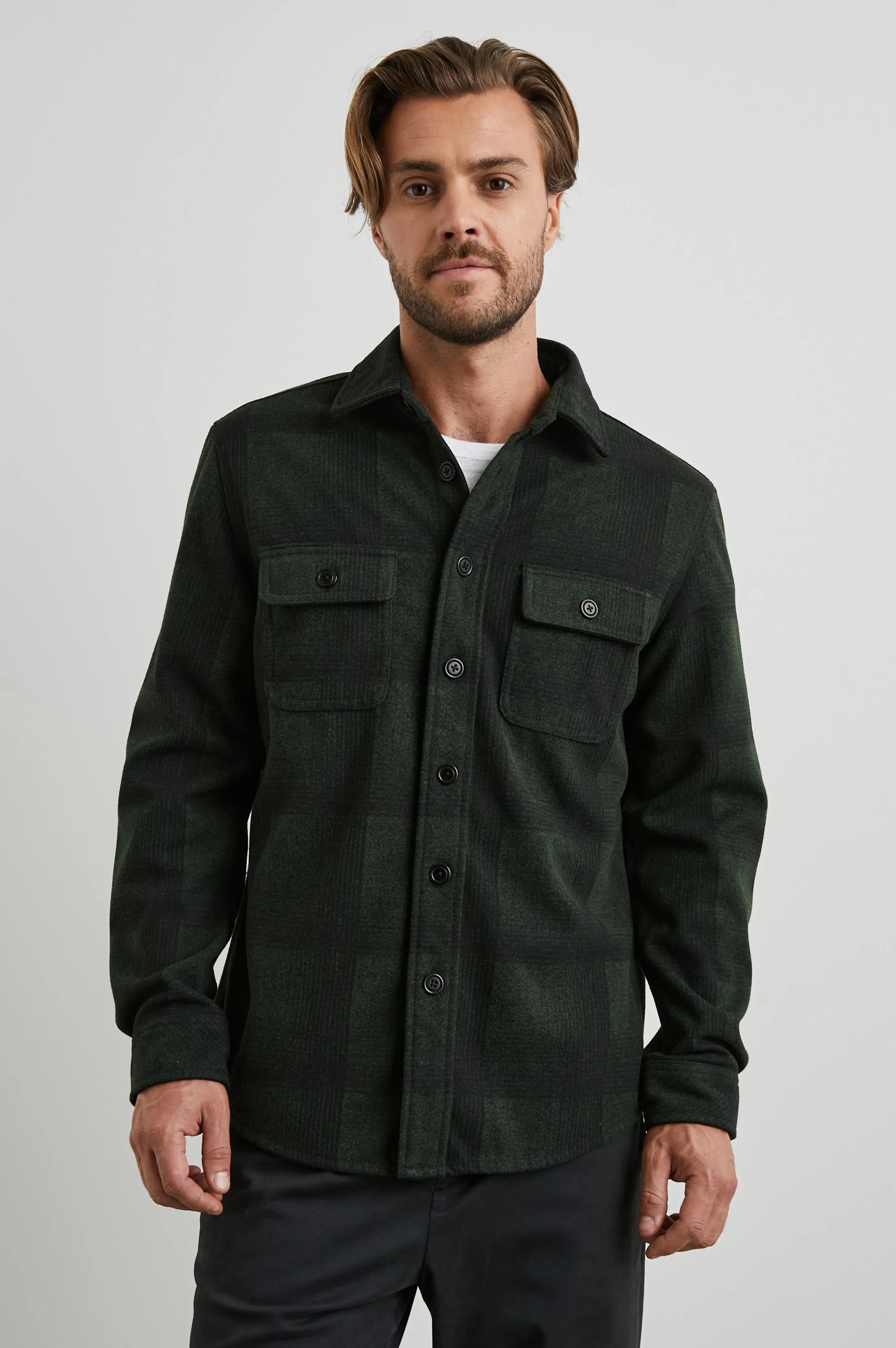 ALDER SHIRT - EVERGREEN ONYX