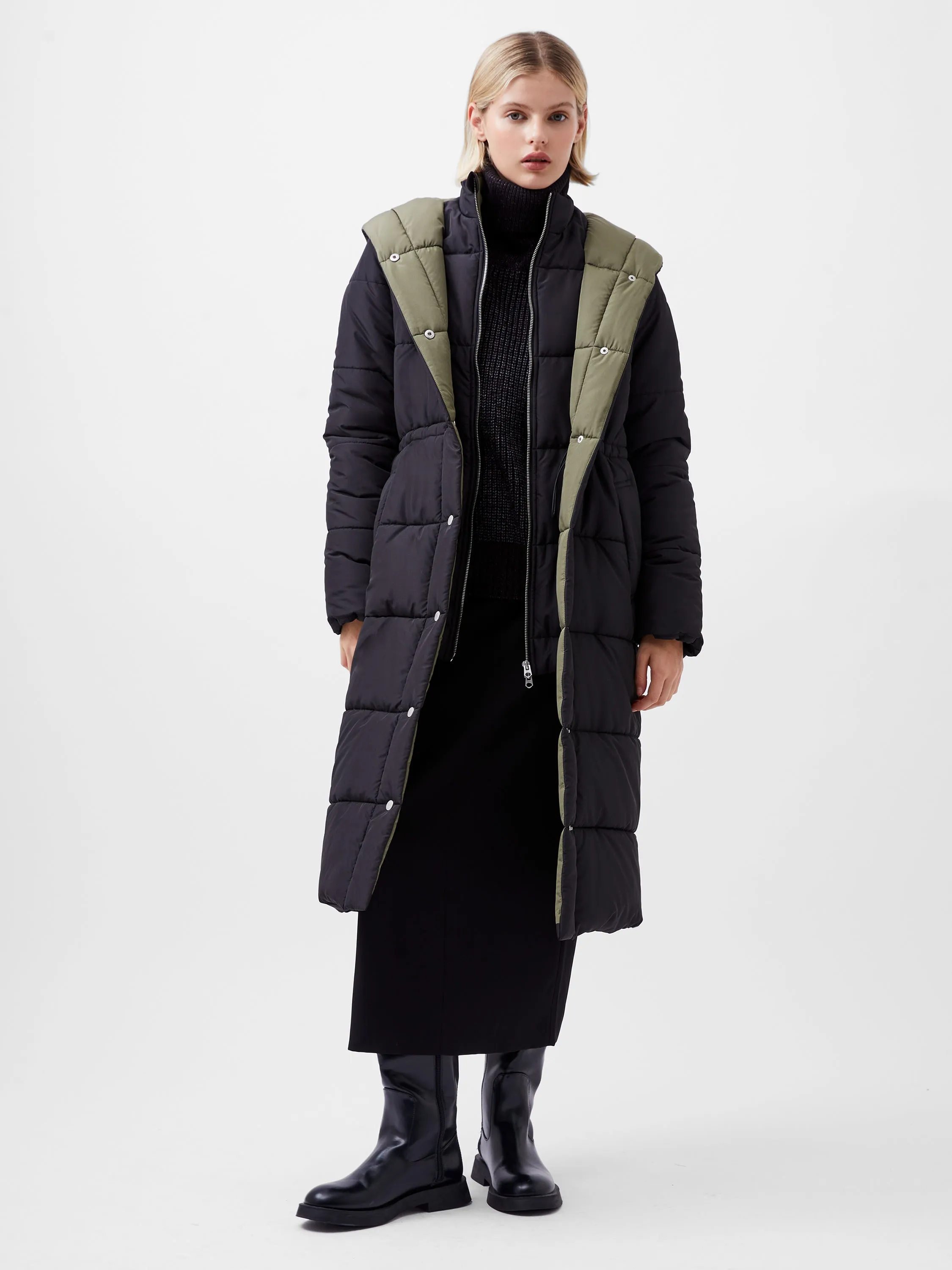 Auden Double Front Puffer Coat