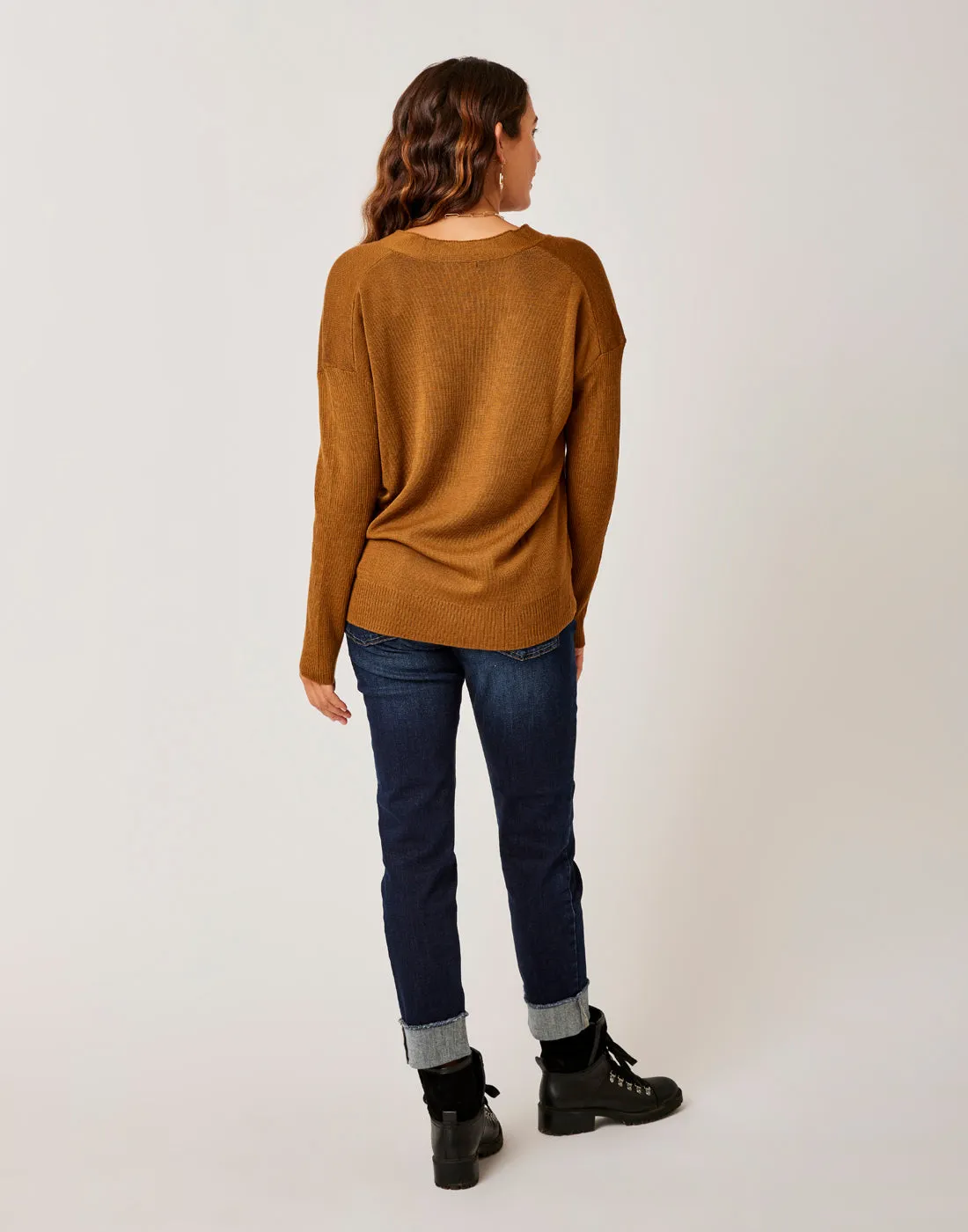 Aurora Sweater: Cocoa - FINAL SALE