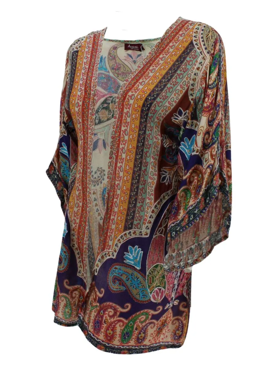 Avani Multi Color Kimono-Final Price