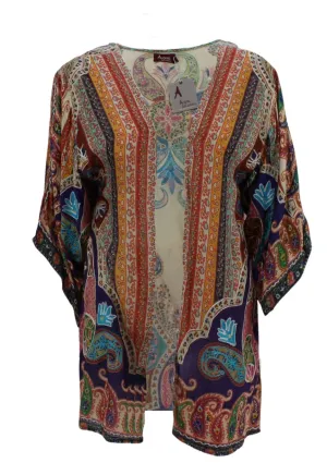 Avani Multi Color Kimono-Final Price