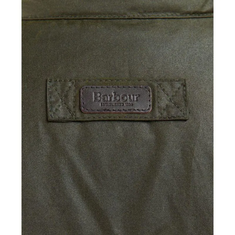 Barbour Malcolm Mens Wax Jacket - Archive Olive