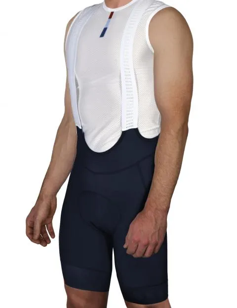 Brooklyn Project Pro Bib Shorts - Navy Blue