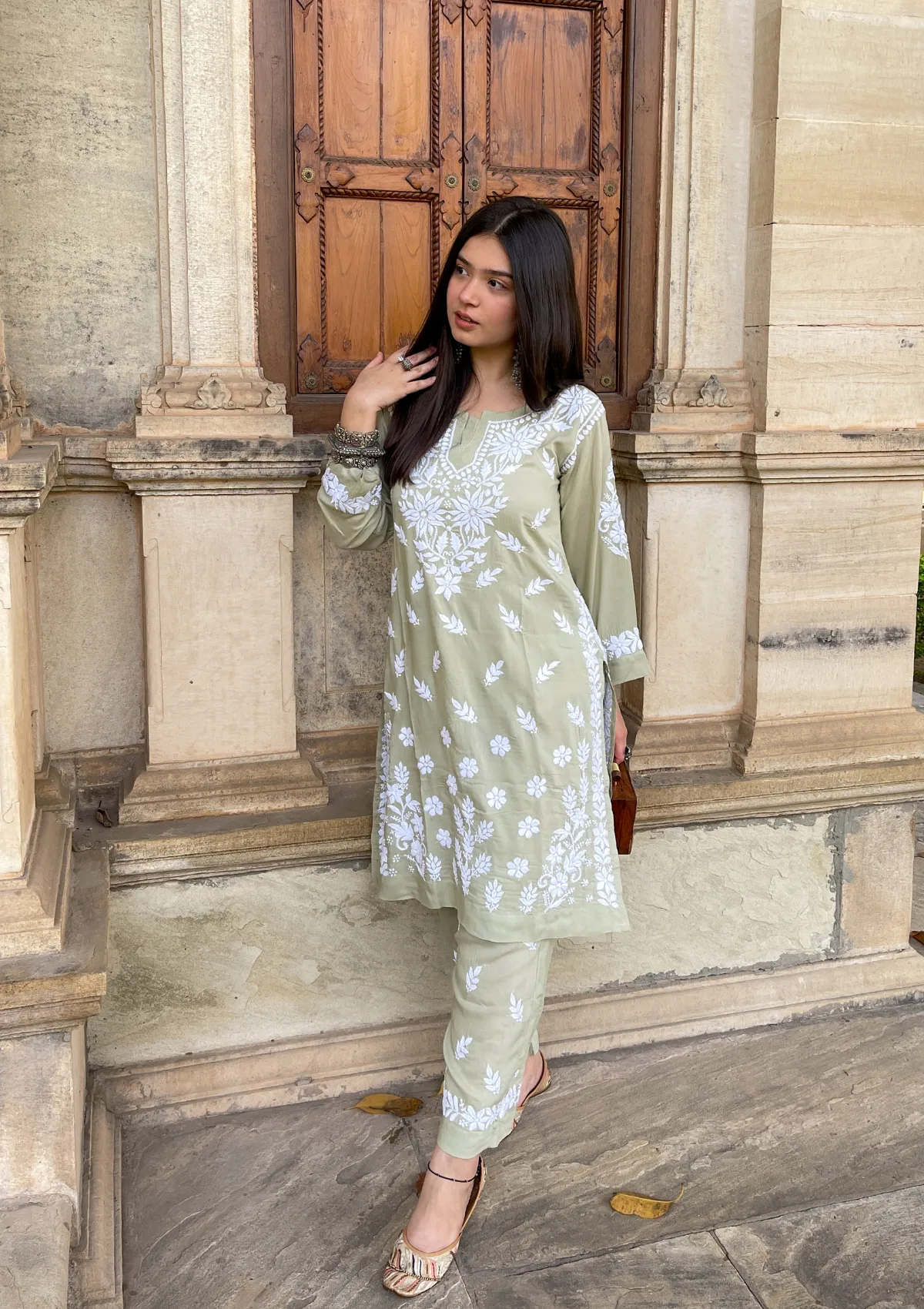 Bushra Modal Straight Kurta Set