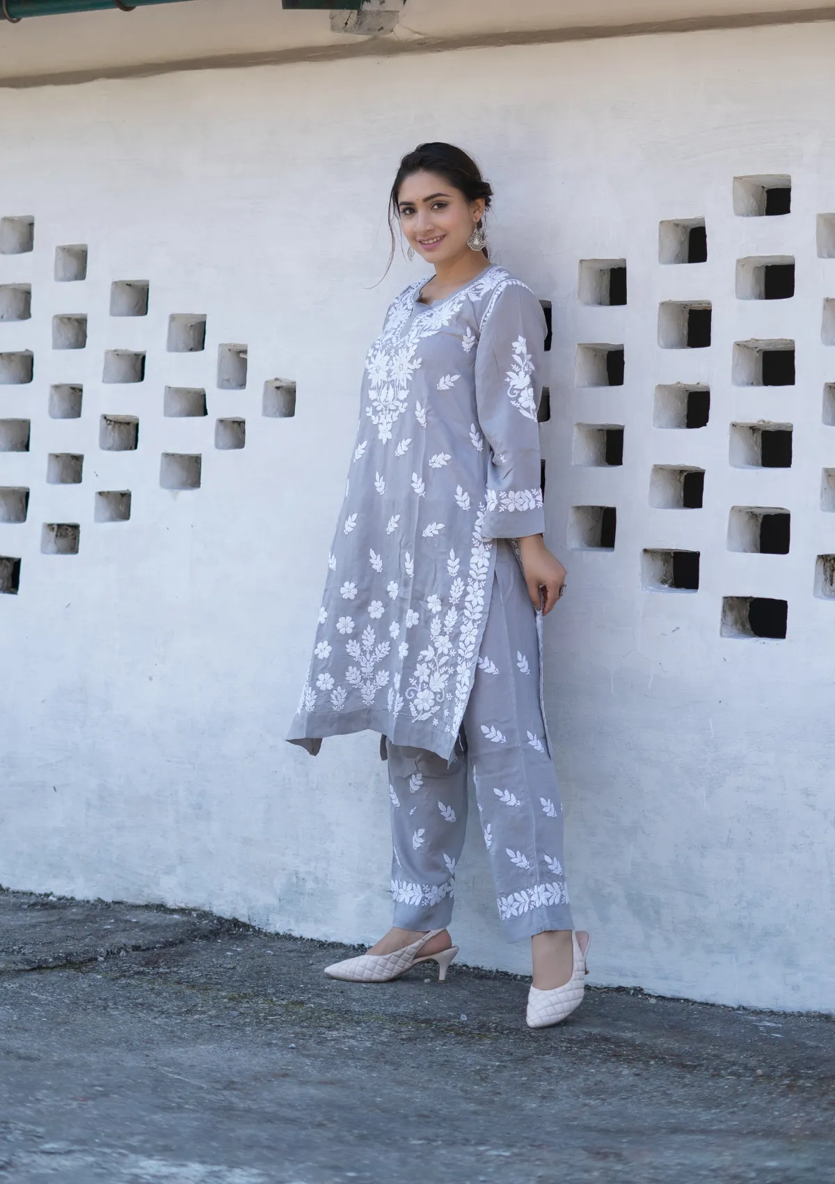 Bushra Modal Straight Kurta Set