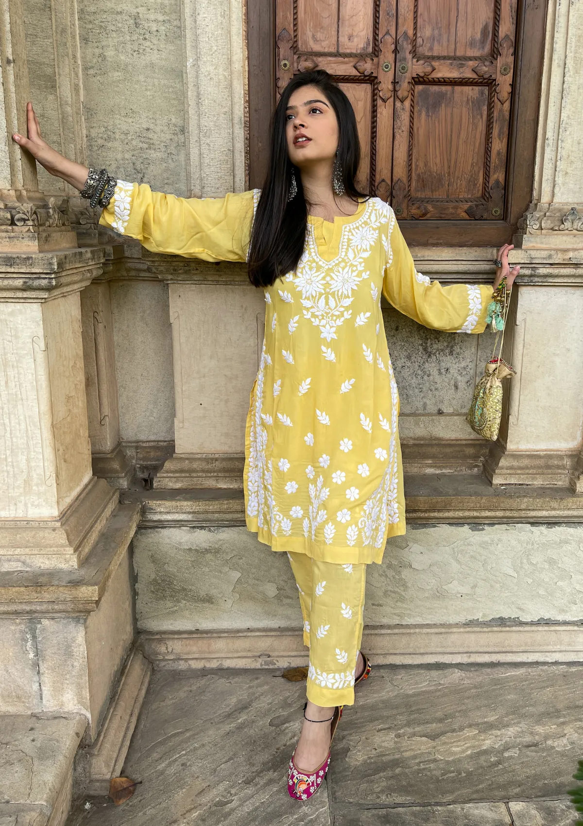 Bushra Modal Straight Kurta Set