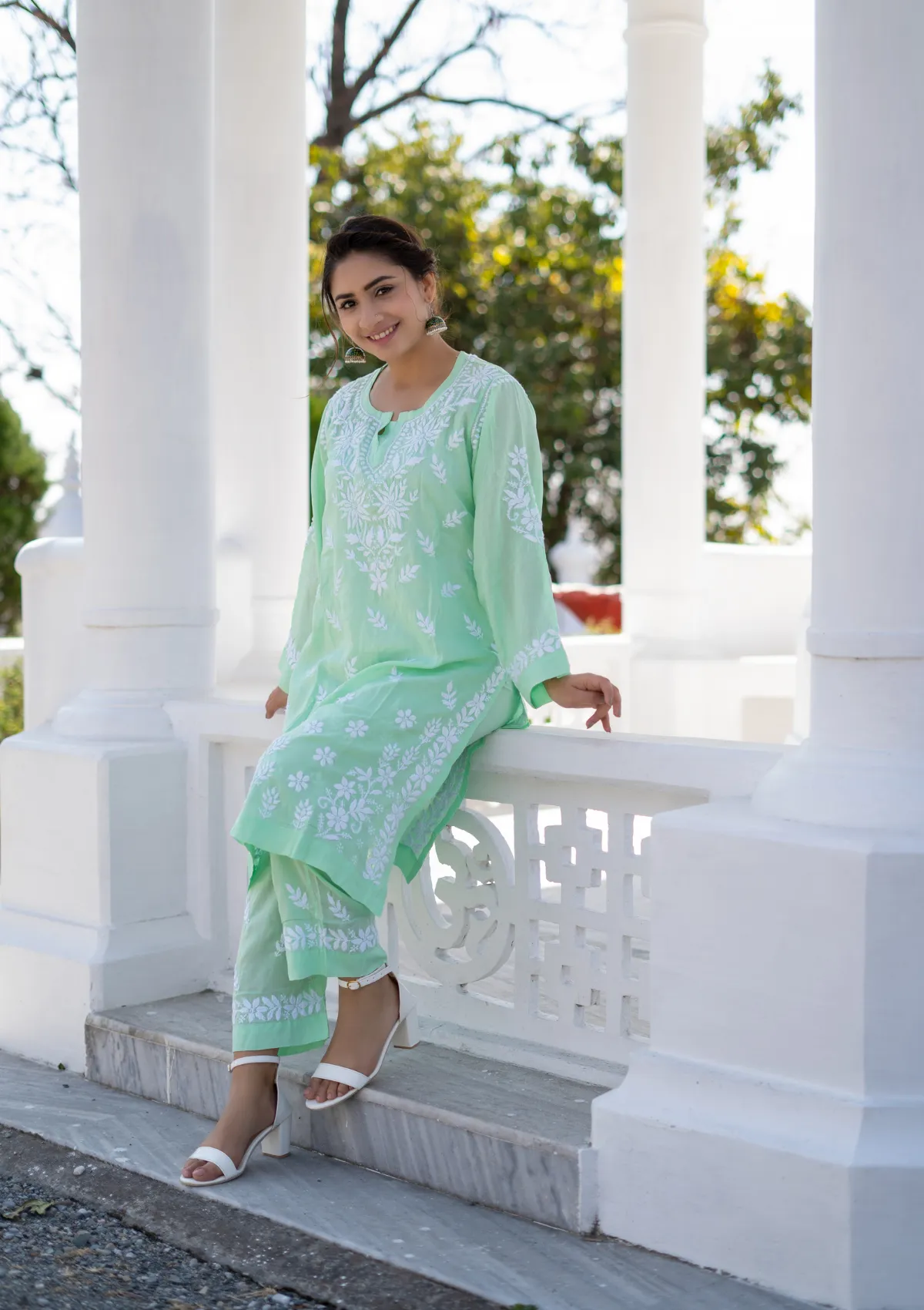 Bushra Modal Straight Kurta Set