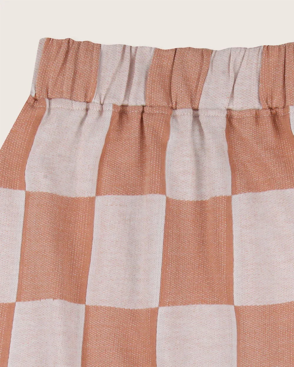 Chequer Midi Skirt