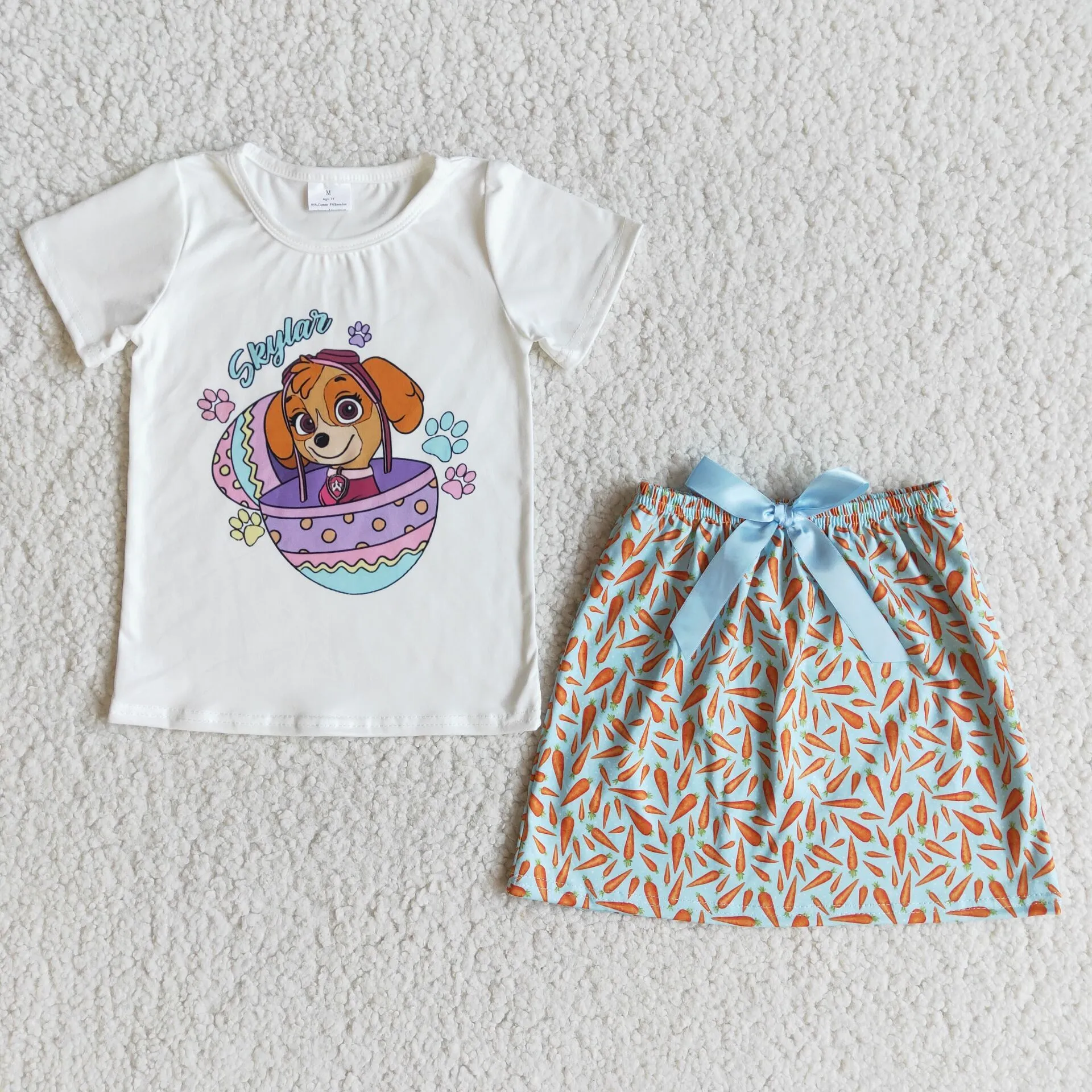 Cute Summer Baby Girls Clothes Skirts Sets E10-1