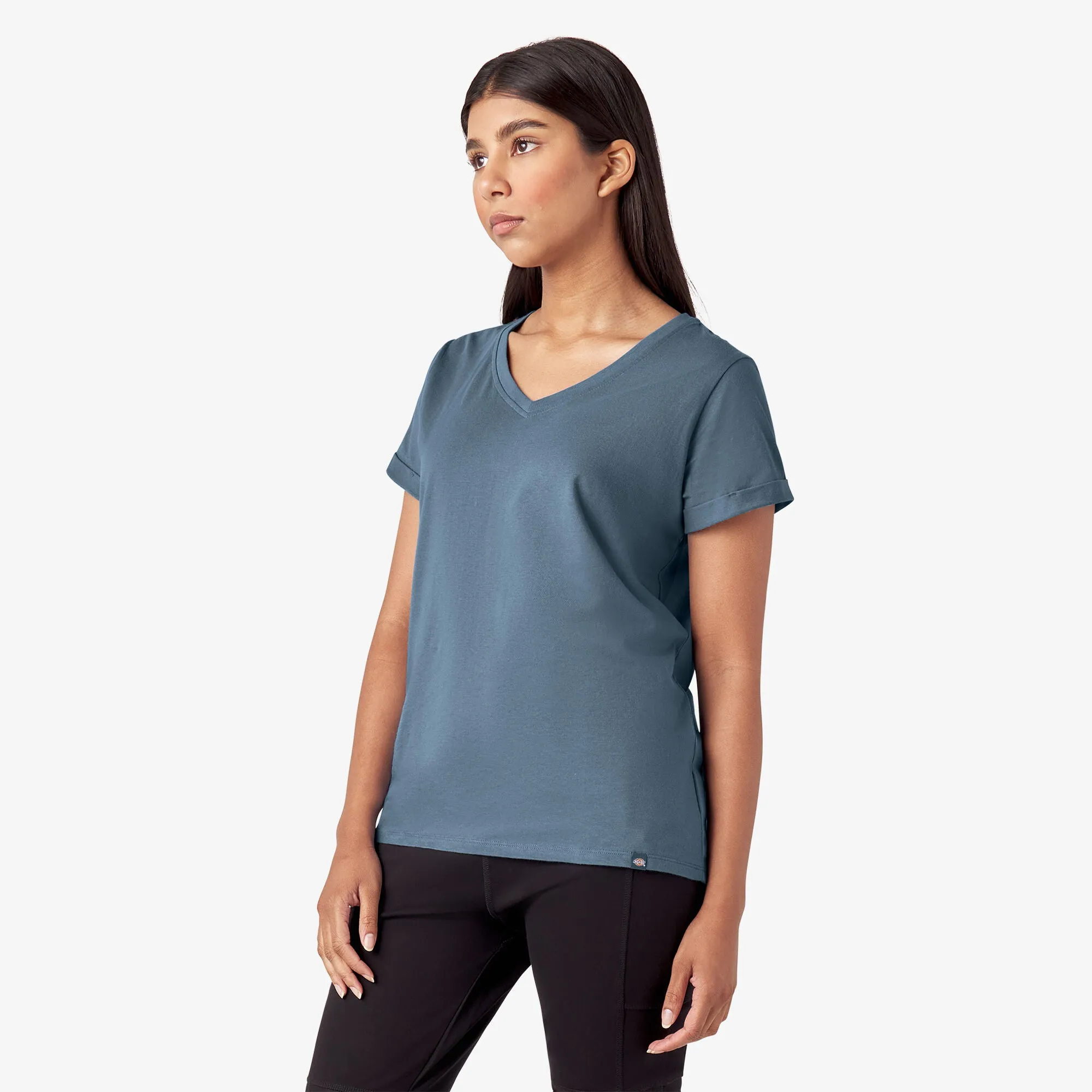 Dickies Women's V-Neck T-Shirt