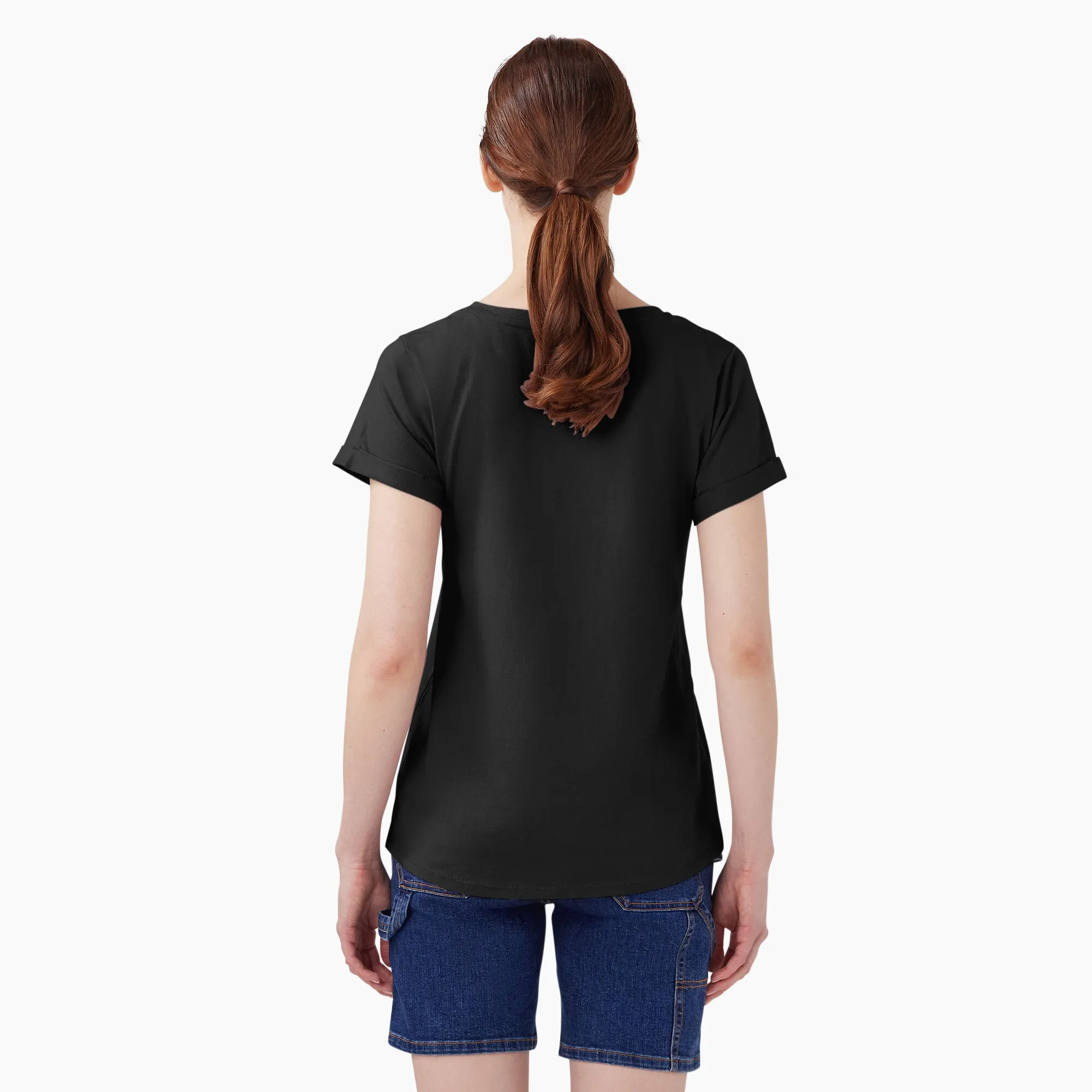 Dickies Women's V-Neck T-Shirt