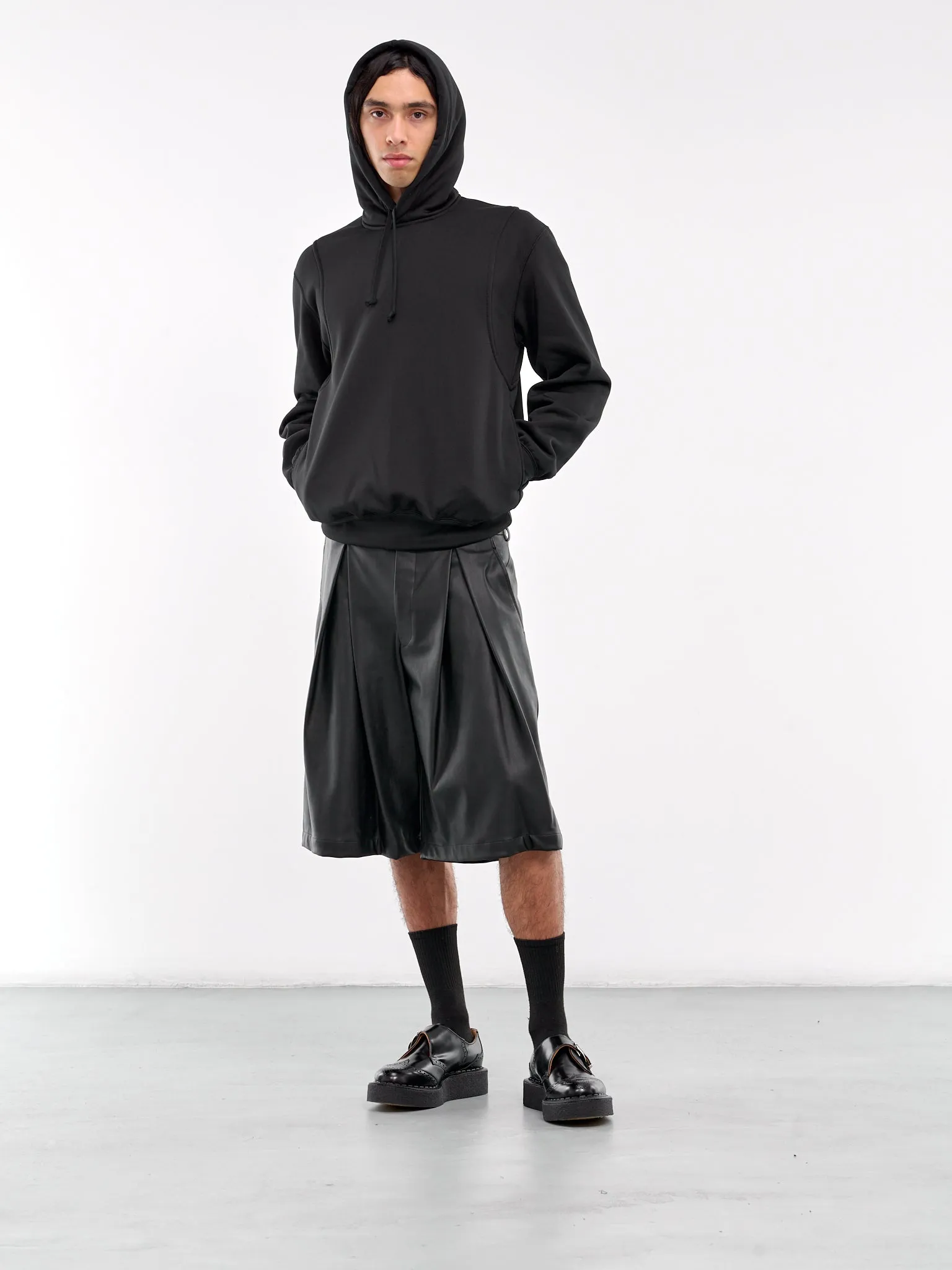 Drawstring Hoodie (PN-T024-051-BLACK)