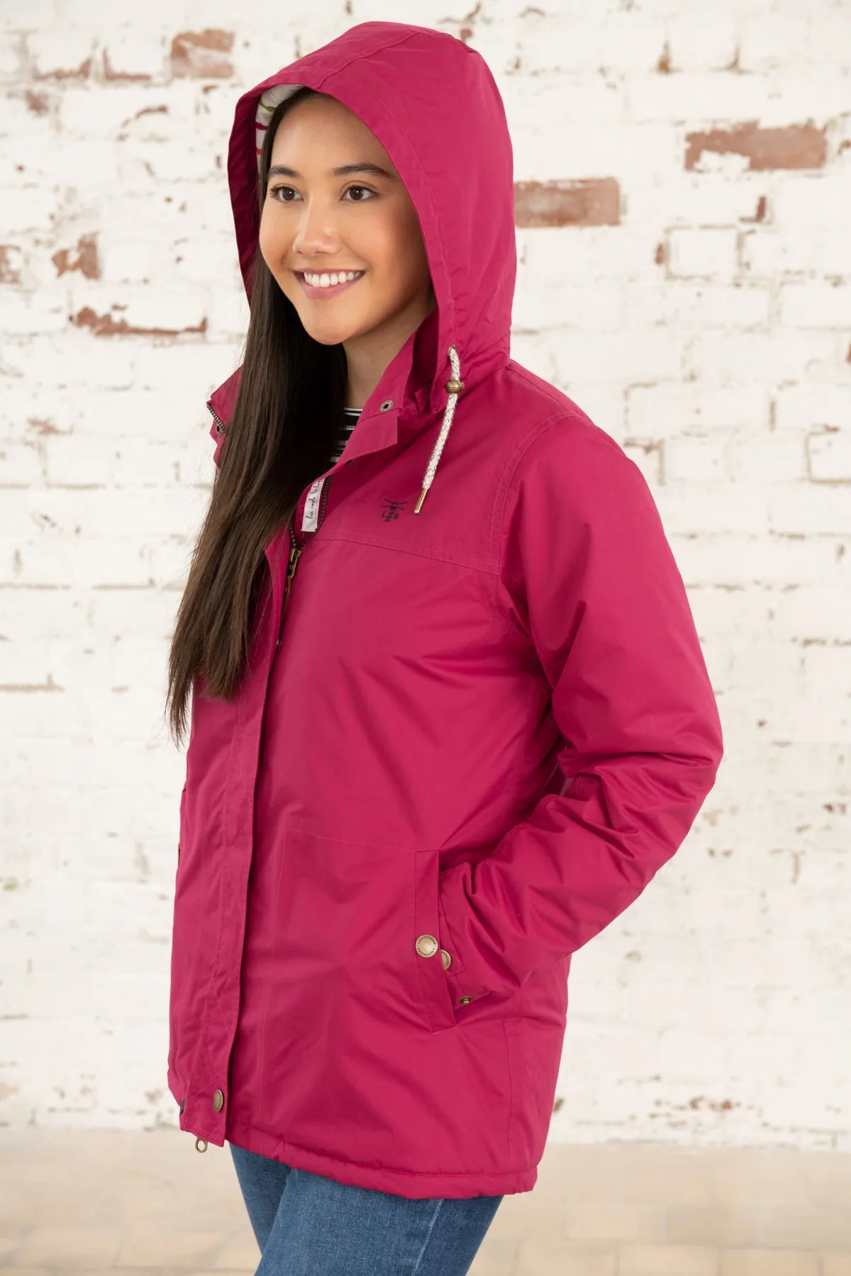 Eva Coat - Claret