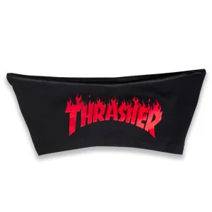 Girls Thrasher Flame Logo Hot Shorts