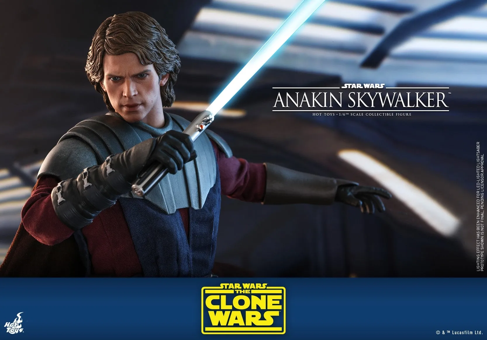 Hot Toys - TMS019 - Star Wars: The Clone Wars - 1/6th scale Anakin Skywalker Collectible Figure