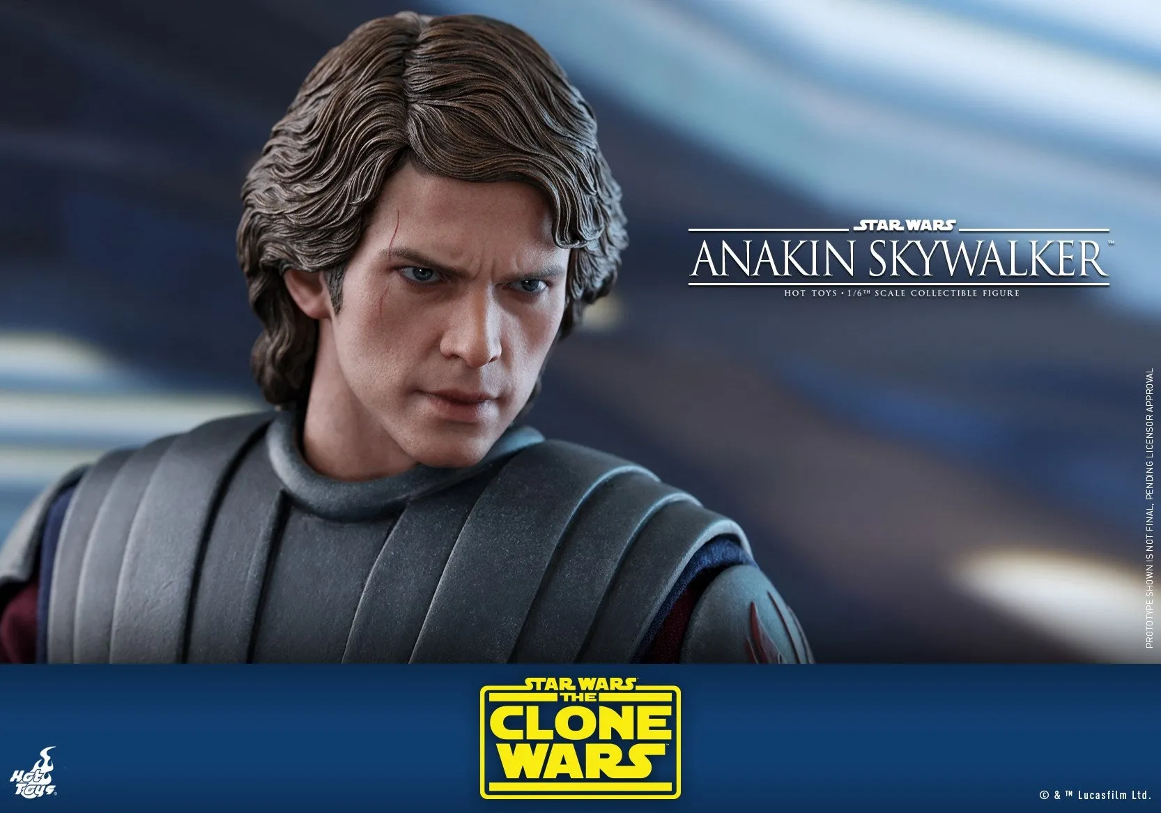 Hot Toys - TMS019 - Star Wars: The Clone Wars - 1/6th scale Anakin Skywalker Collectible Figure