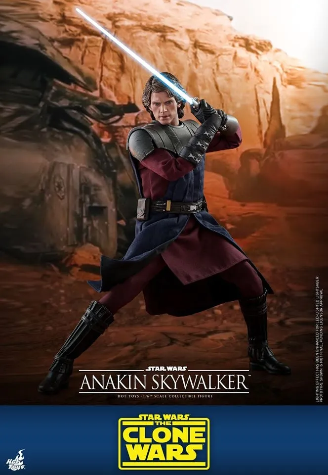 Hot Toys - TMS019 - Star Wars: The Clone Wars - 1/6th scale Anakin Skywalker Collectible Figure