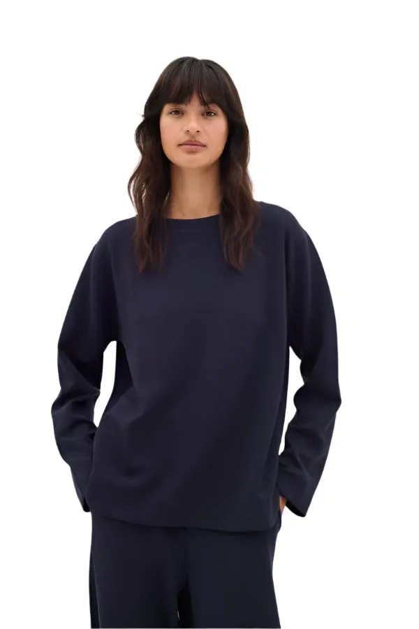 InWear Womens Sweatshirt Gincent Crewneck Marine Blue