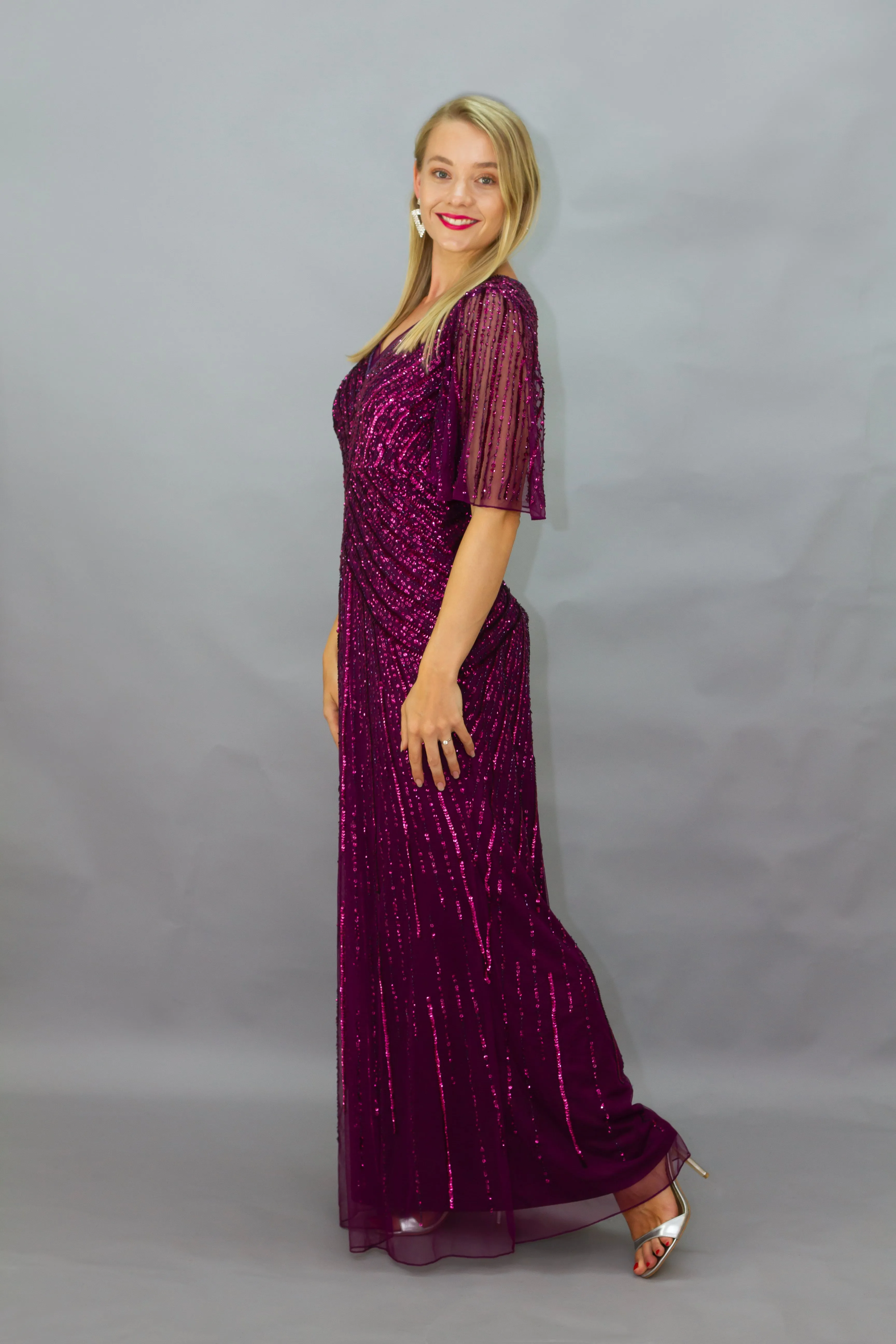 Jesse Harper - JH0368 Long Beaded Dress