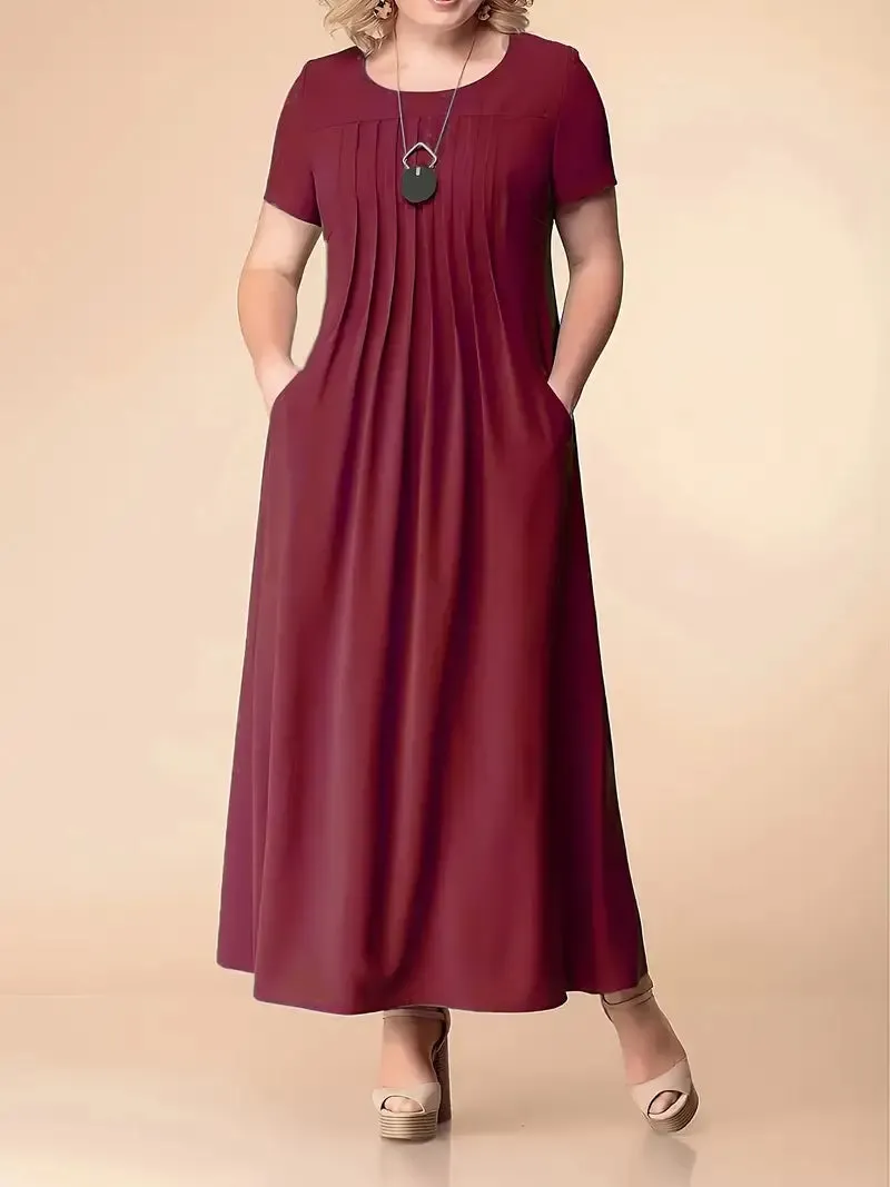 Jolene | Timeless Elegant Tummy Covering Dress