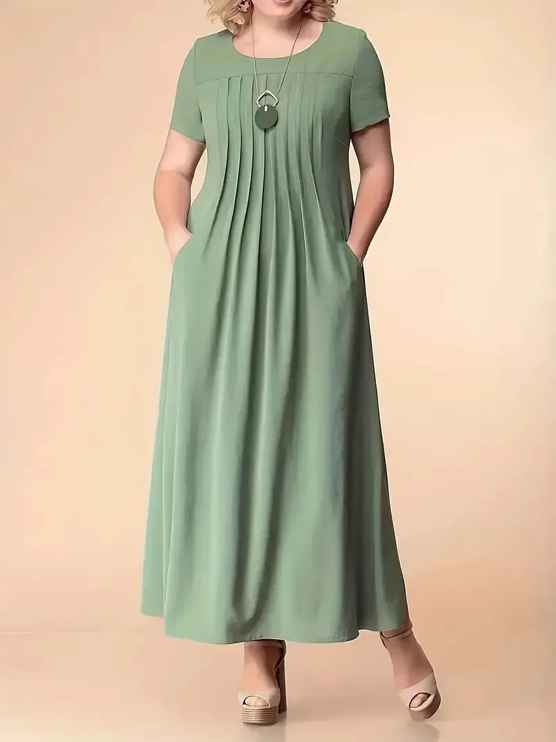 Jolene | Timeless Elegant Tummy Covering Dress