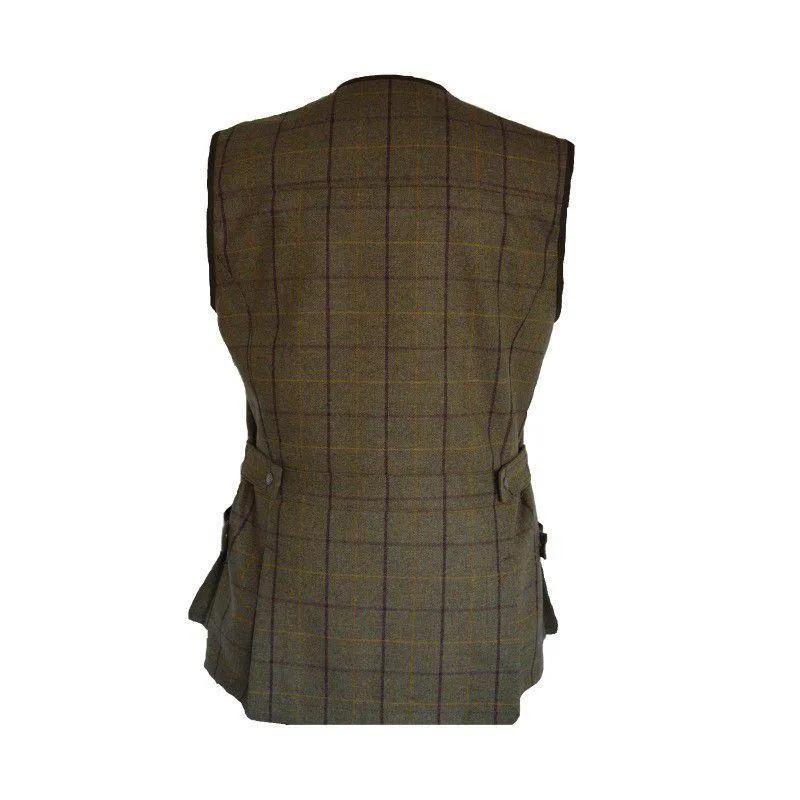 Laksen Grouse Tweed Shooting Vest - Glenogil