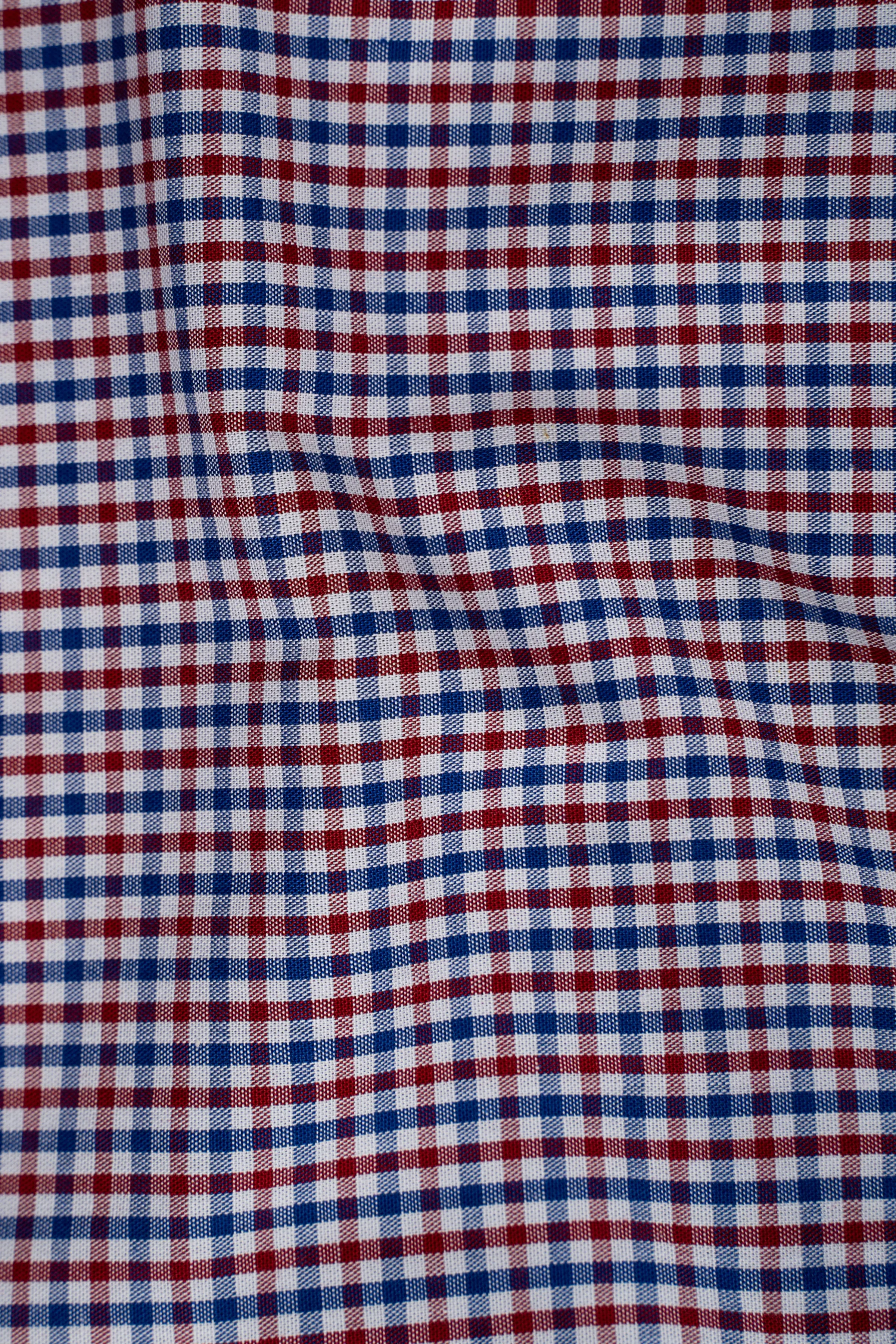 LIMITED EDITION SHIRTS RED BLUE CHECK