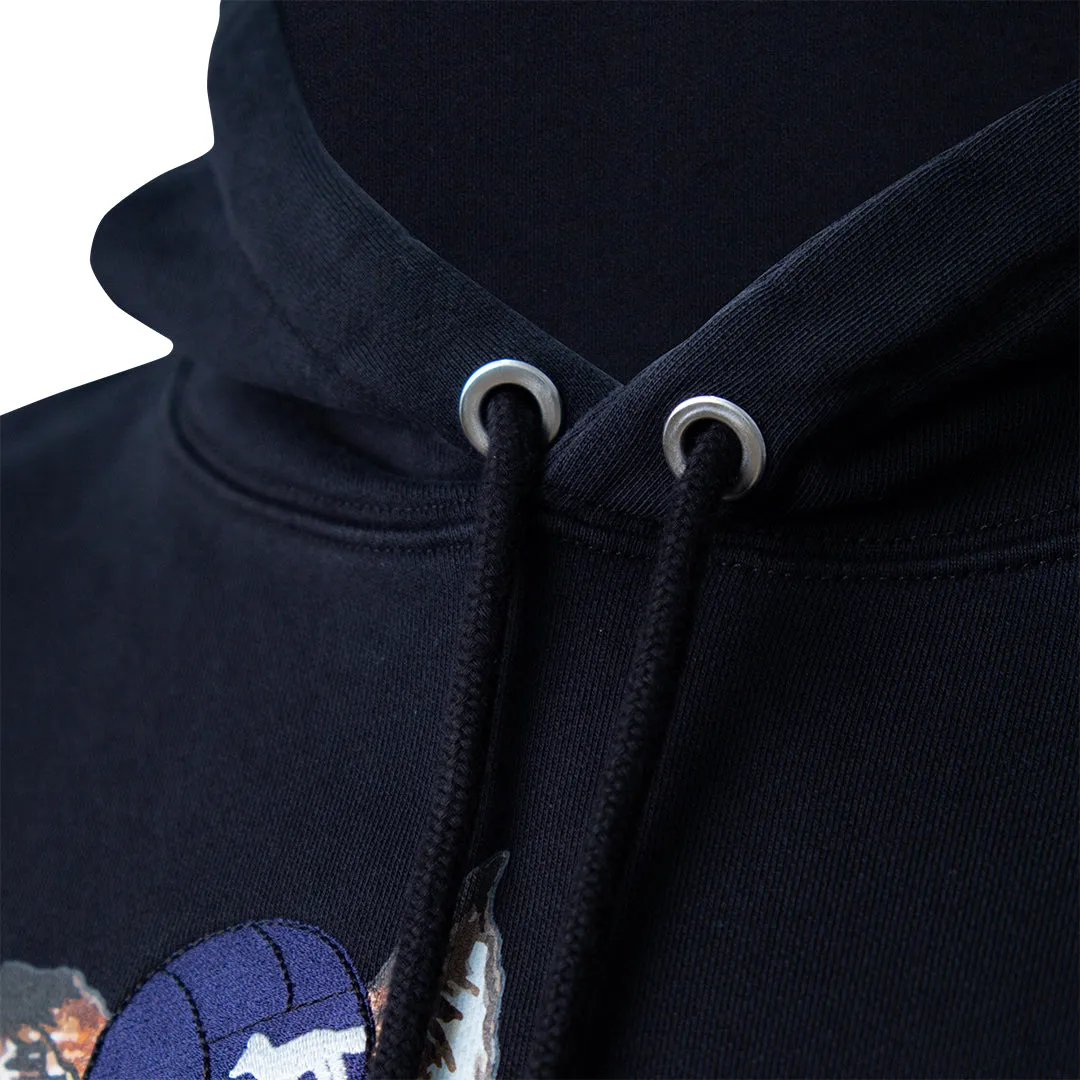 Maison Kitsuné - Dressed Fox Print Relaxed Hoodie