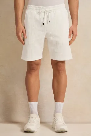 Men White Shorts