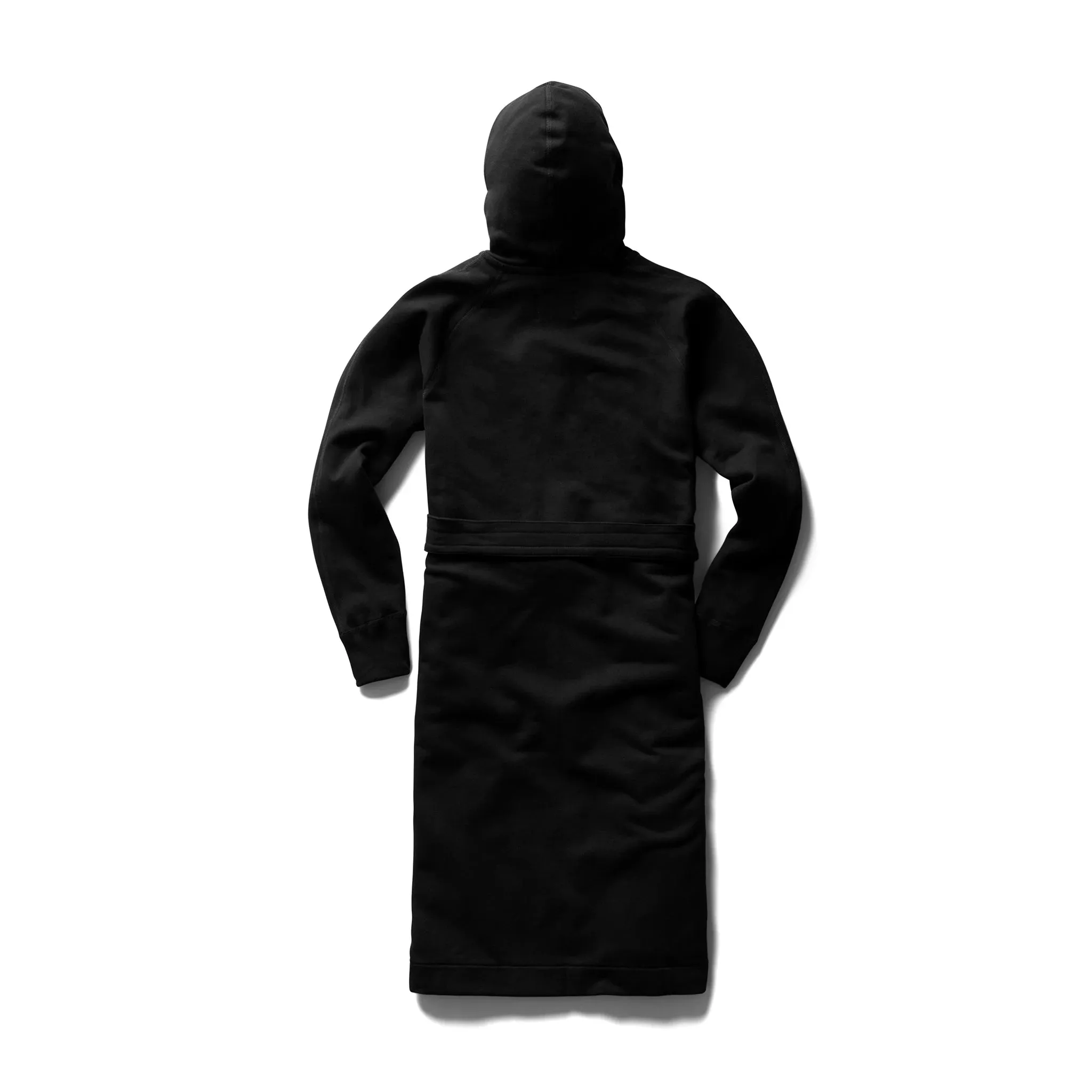 Mid Wt Terry Robe Black