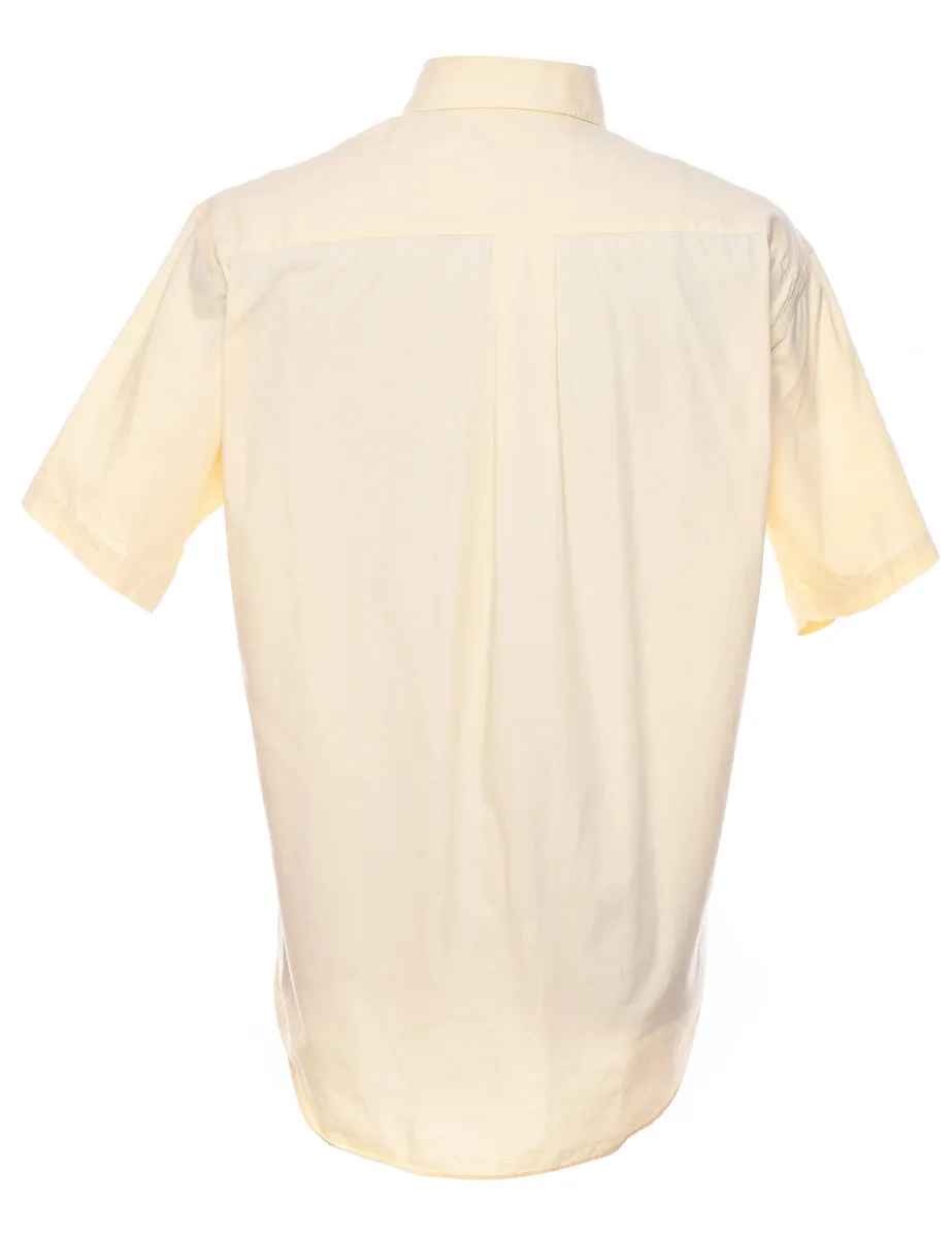 Nautica Pale Yellow Smart Shirt - L