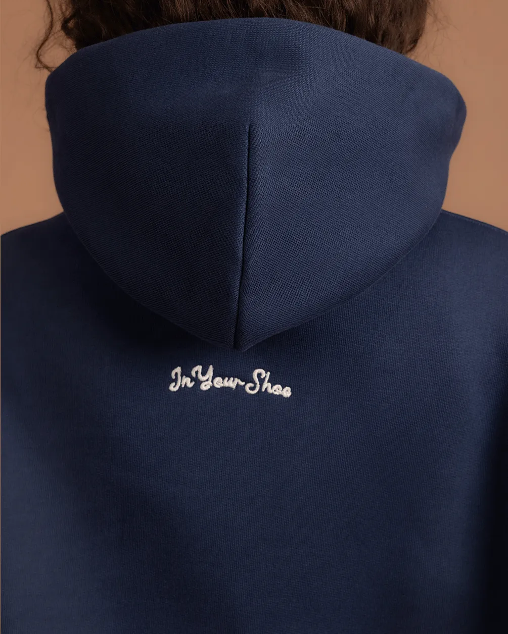 Navy Heavy Boxy Hoodie