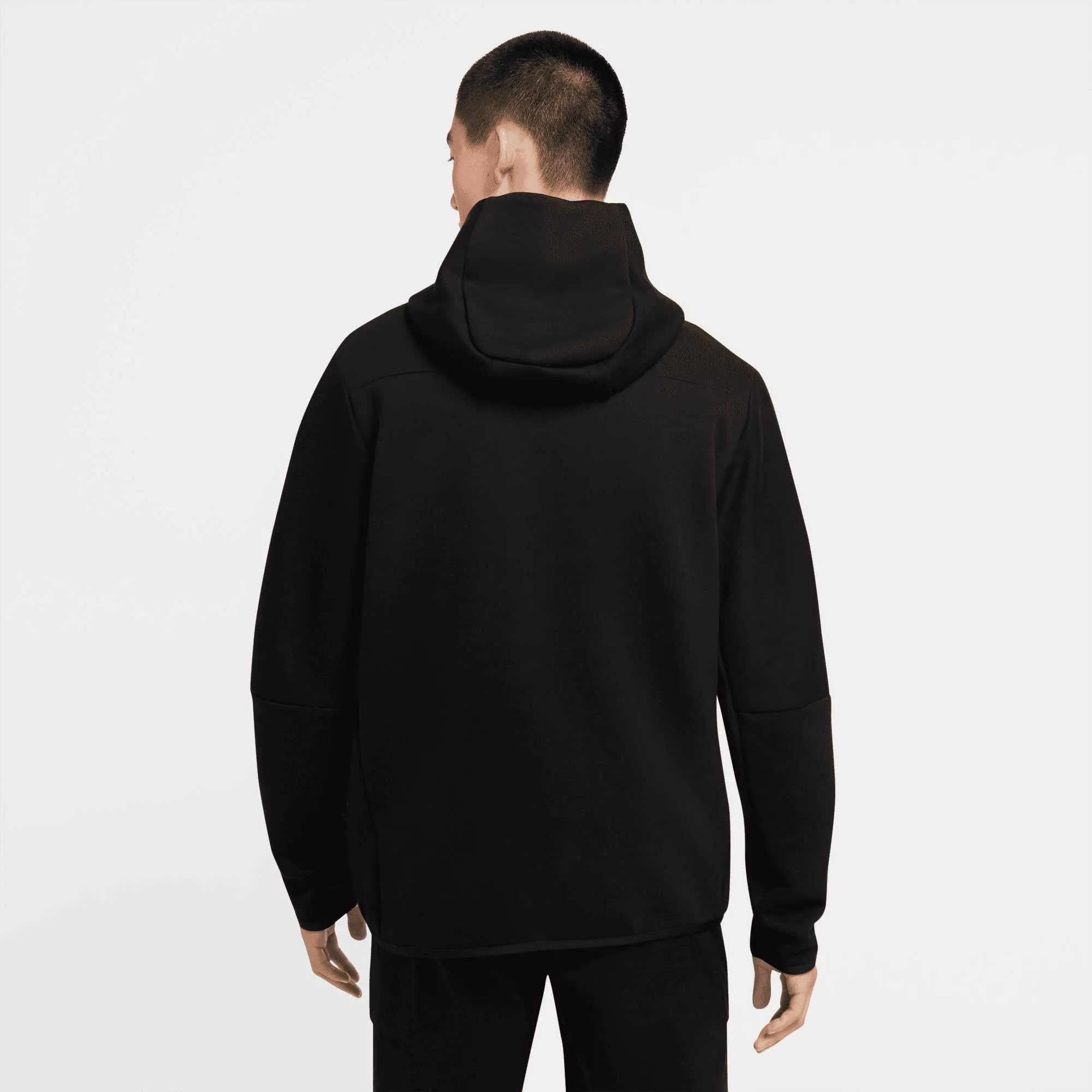 Nike Sportswear Tech Fleece Full Zip Black Hoodie