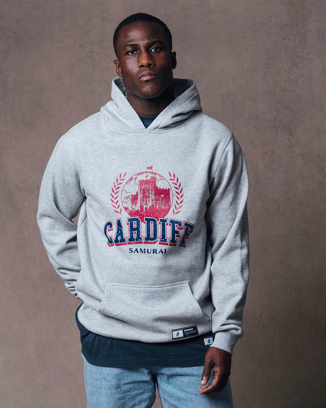 OC: 00-09 - Men's Cardiff Hoodie - Grey