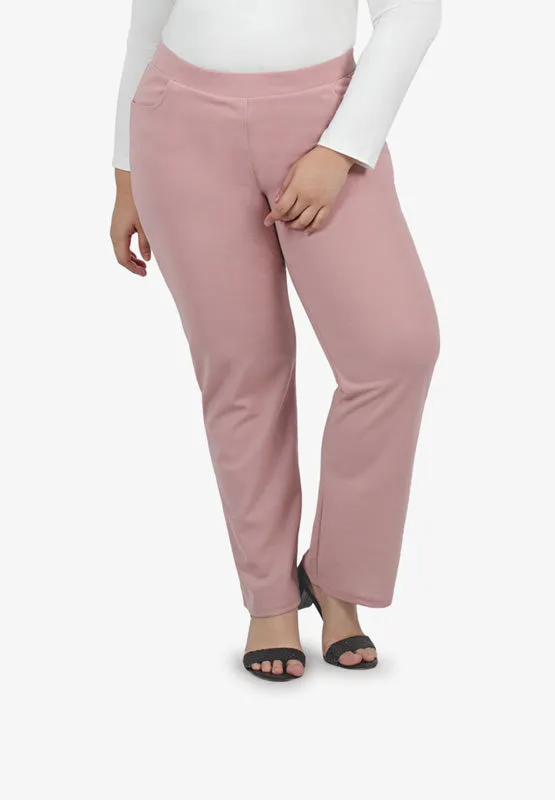 Parker Stretch Work Pants - Soft Pink