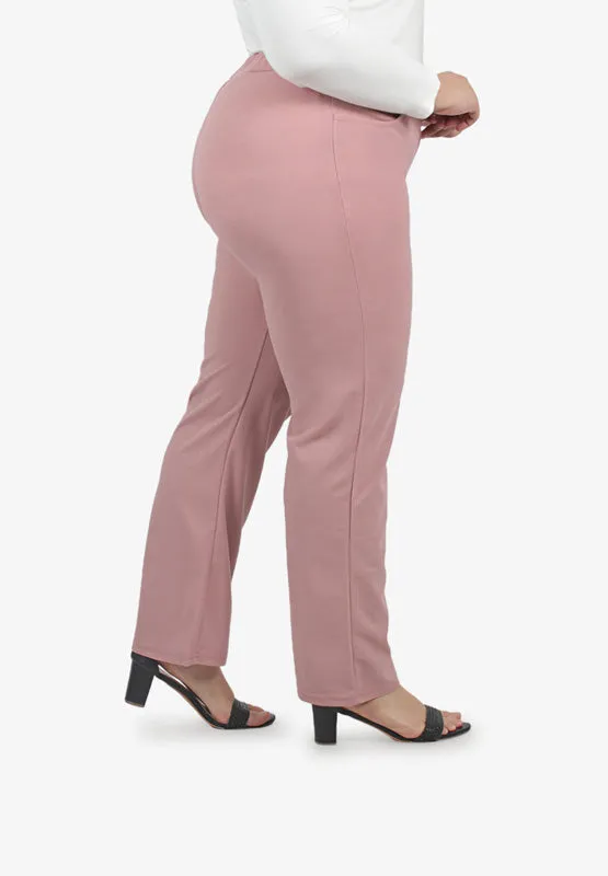 Parker Stretch Work Pants - Soft Pink