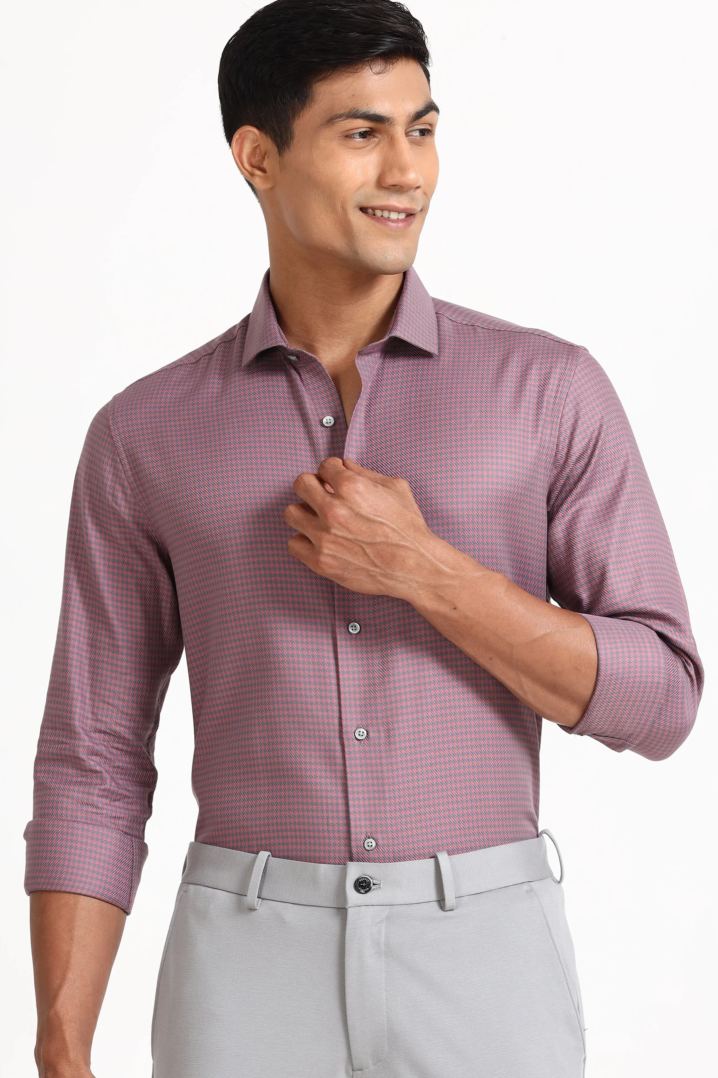 Pink Formal Shirt