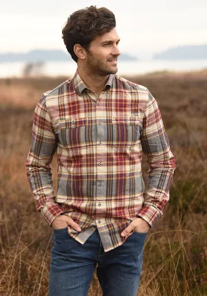 Red Checked Flannel Shirt