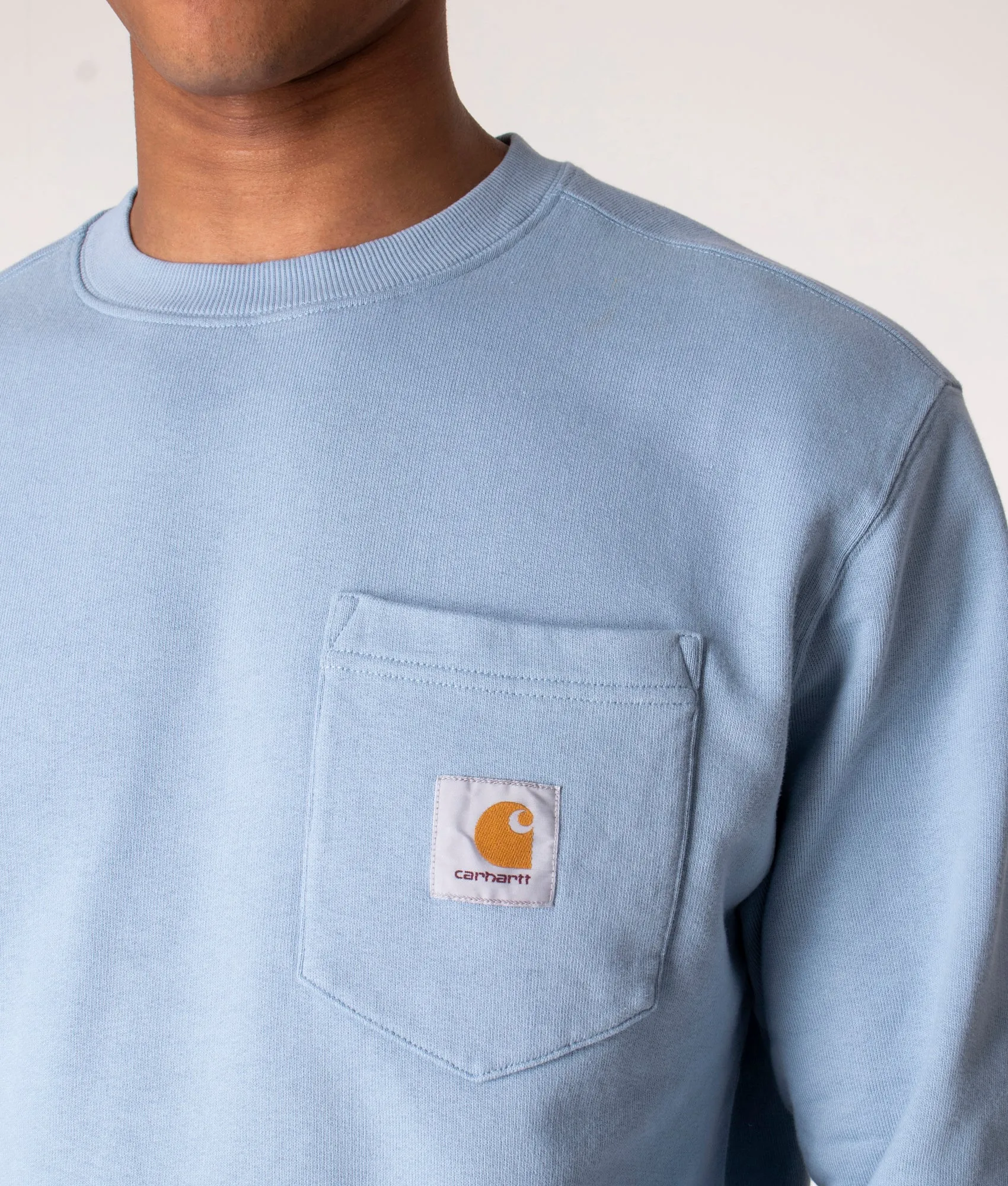 Relaxed Fit Chest Pocket Sweatshirt