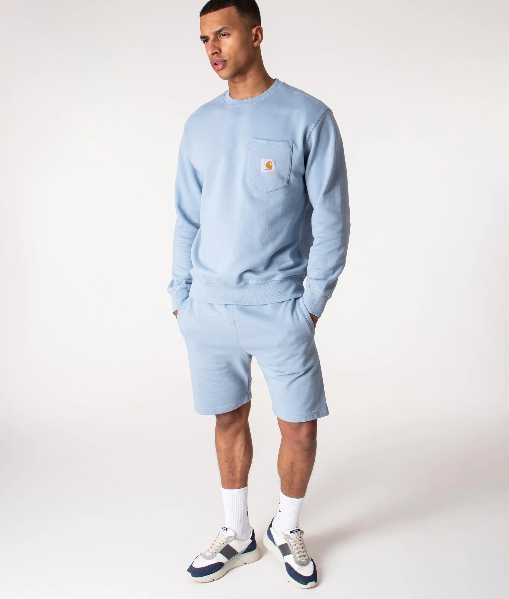 Relaxed Fit Chest Pocket Sweatshirt