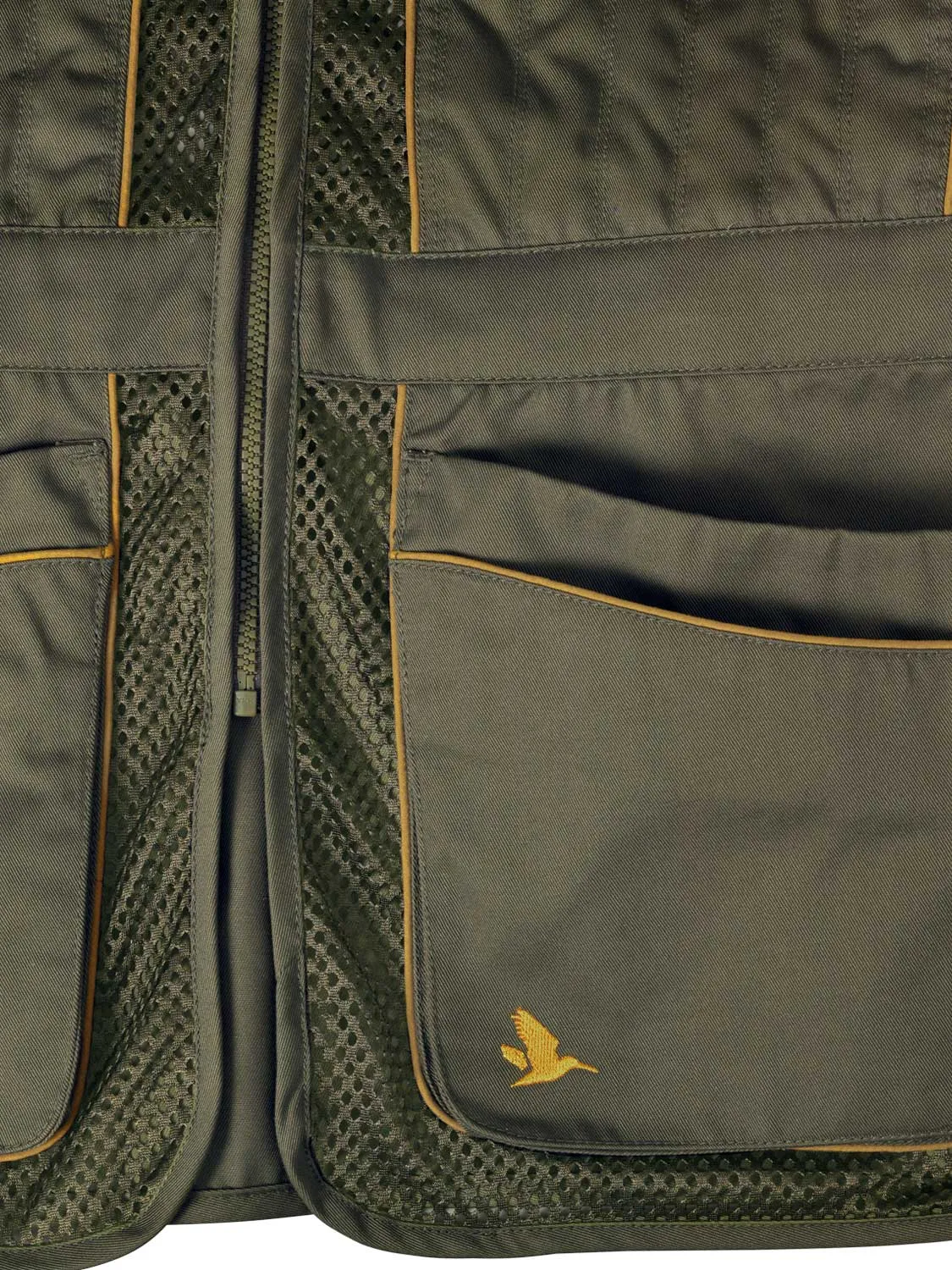 SEELAND Skeet II Waistcoat - Mens - Duffel Green