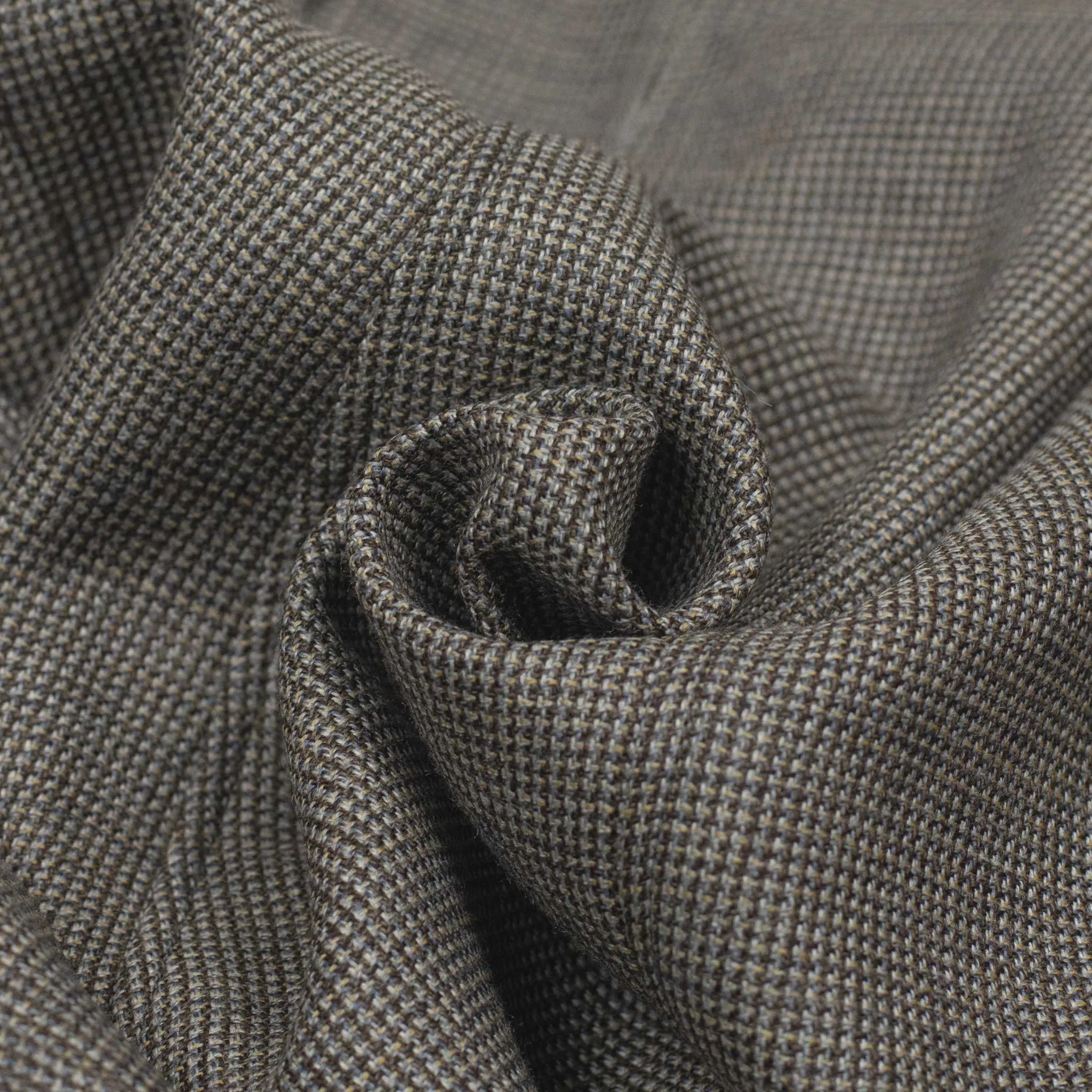 Single-breasted comfort jacket in grey double-cloth twill (separates)